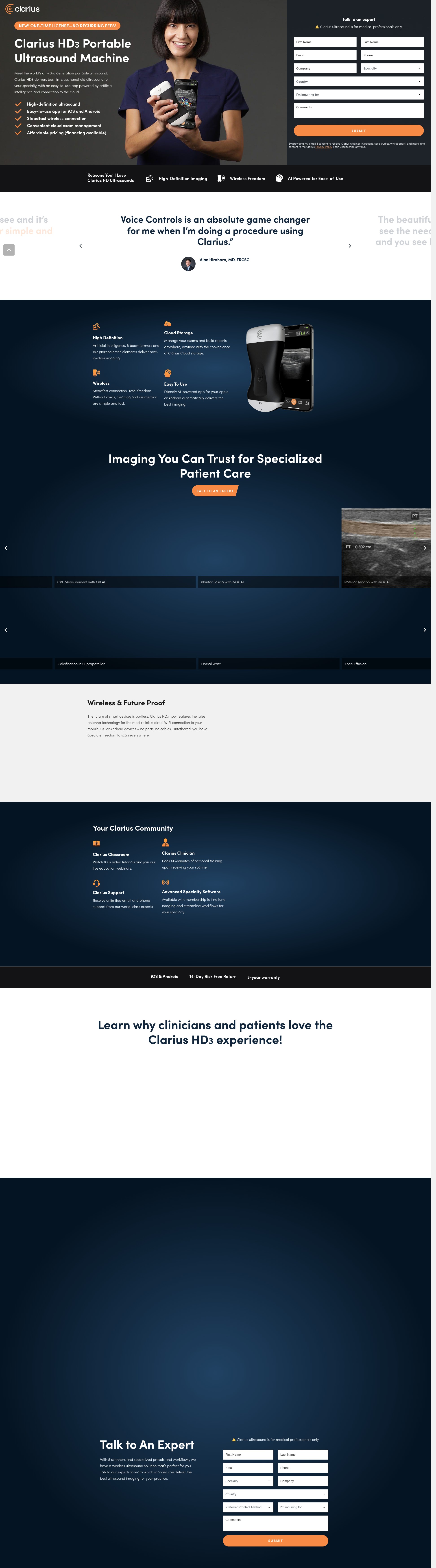 Landing Page