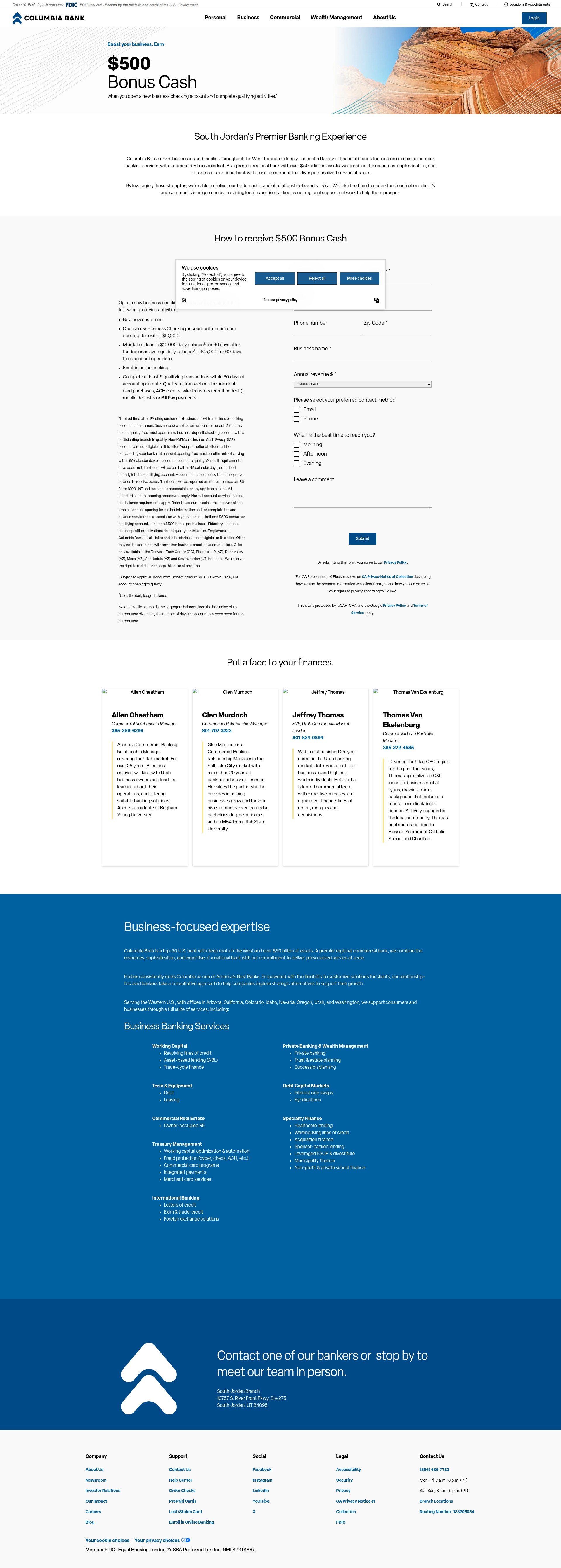 Landing Page