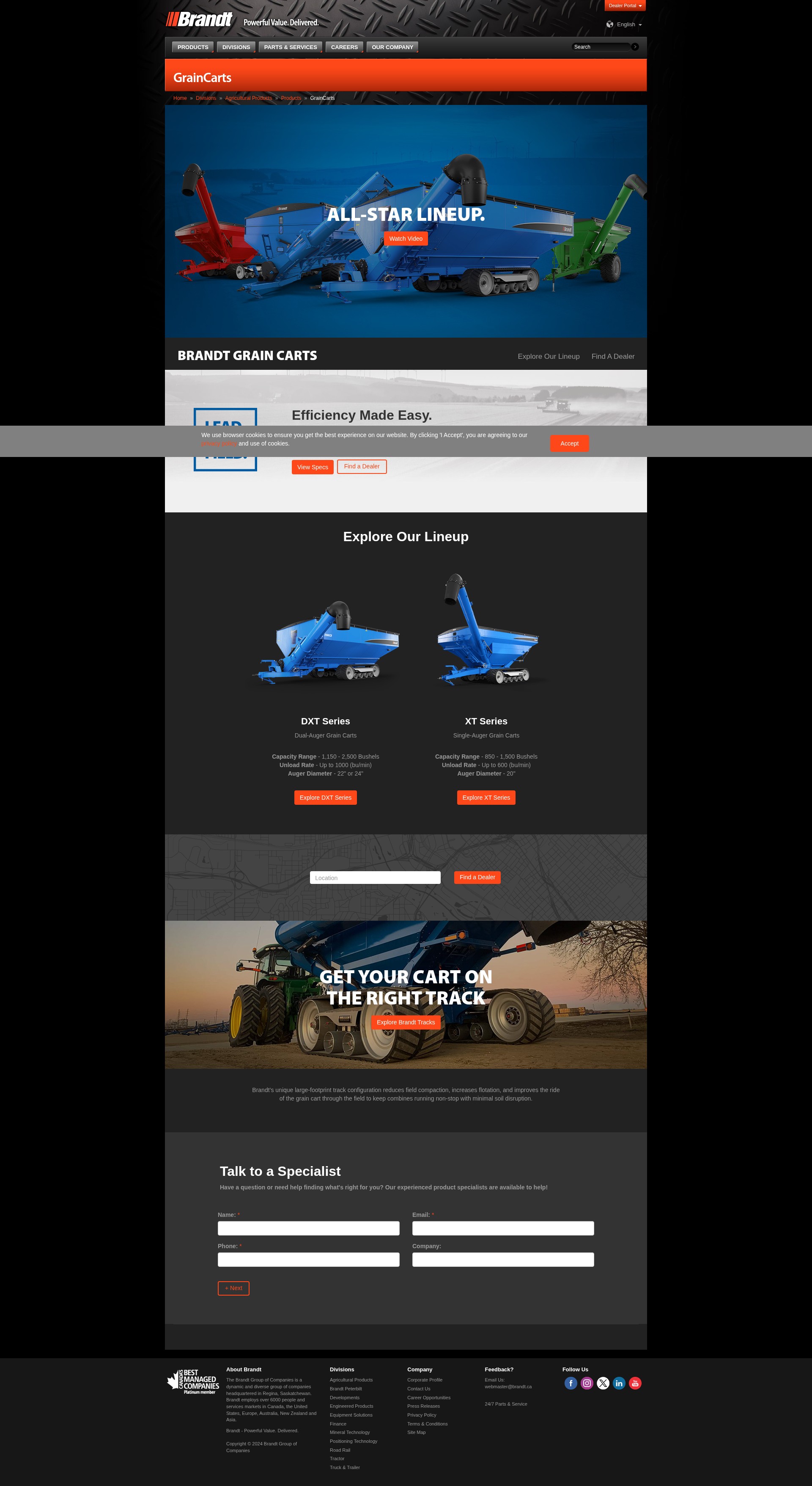 Landing Page
