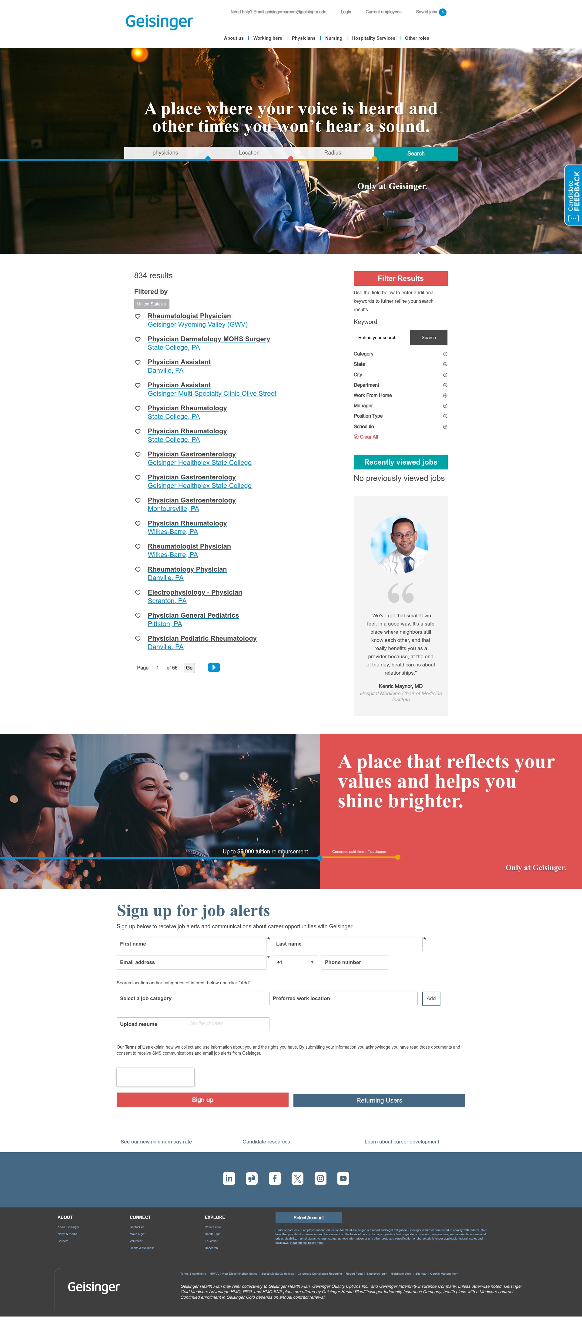 Landing Page