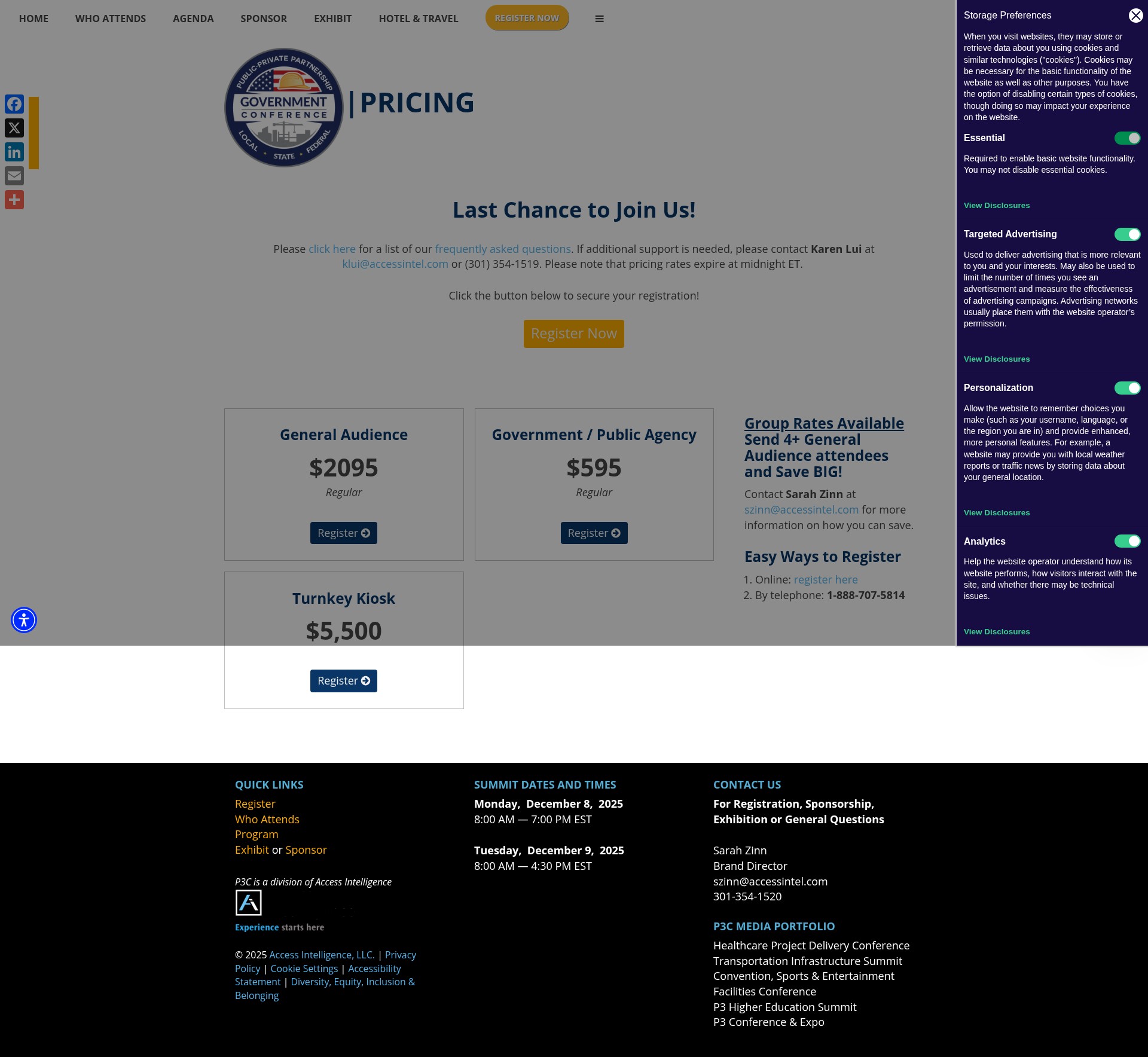 Landing Page
