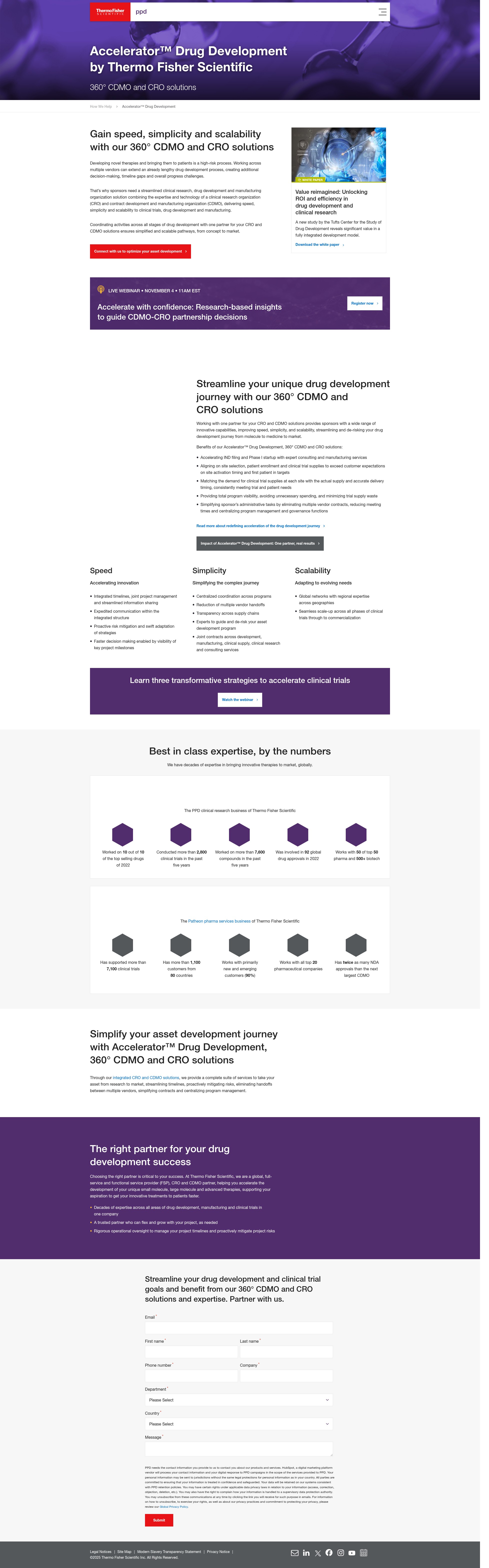 Landing Page