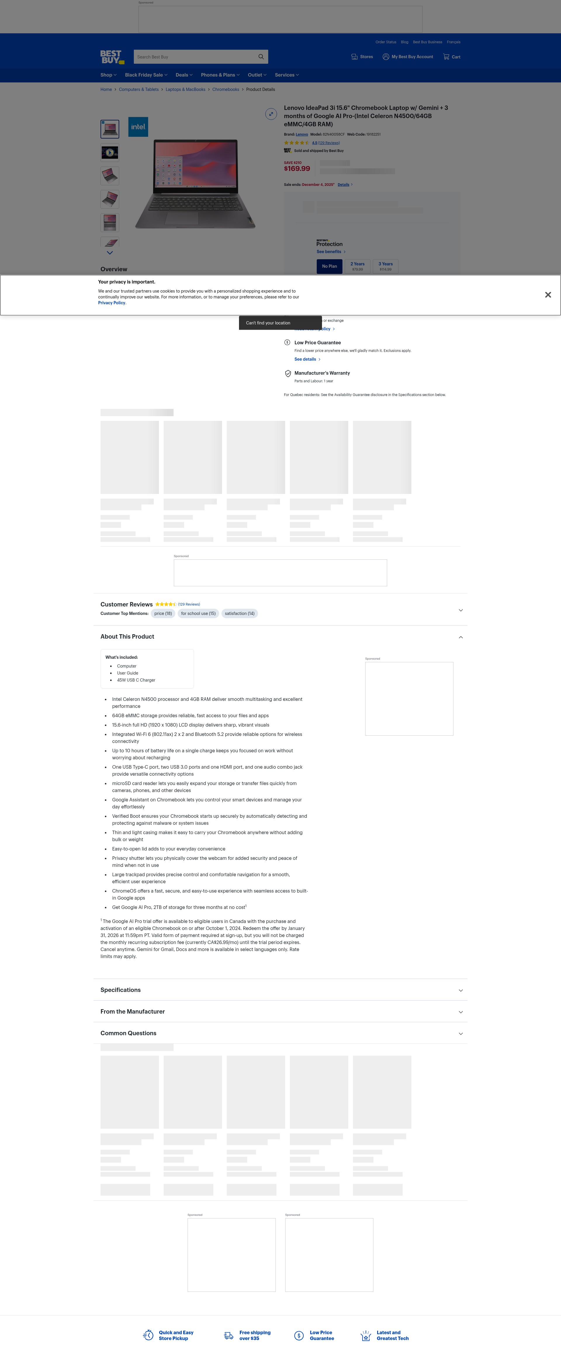 Landing Page