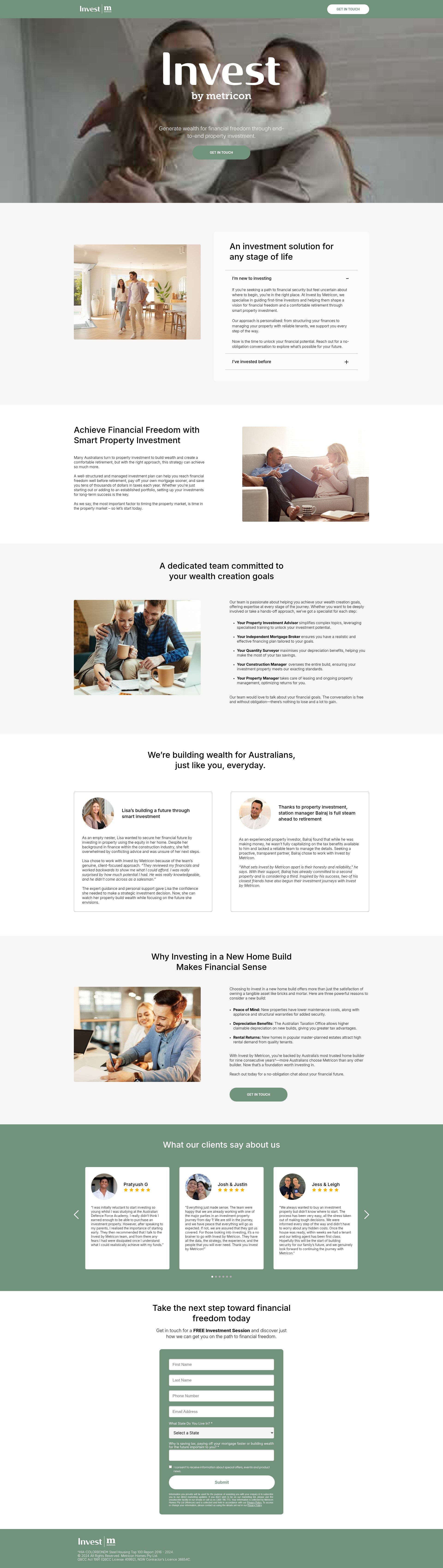 Landing Page
