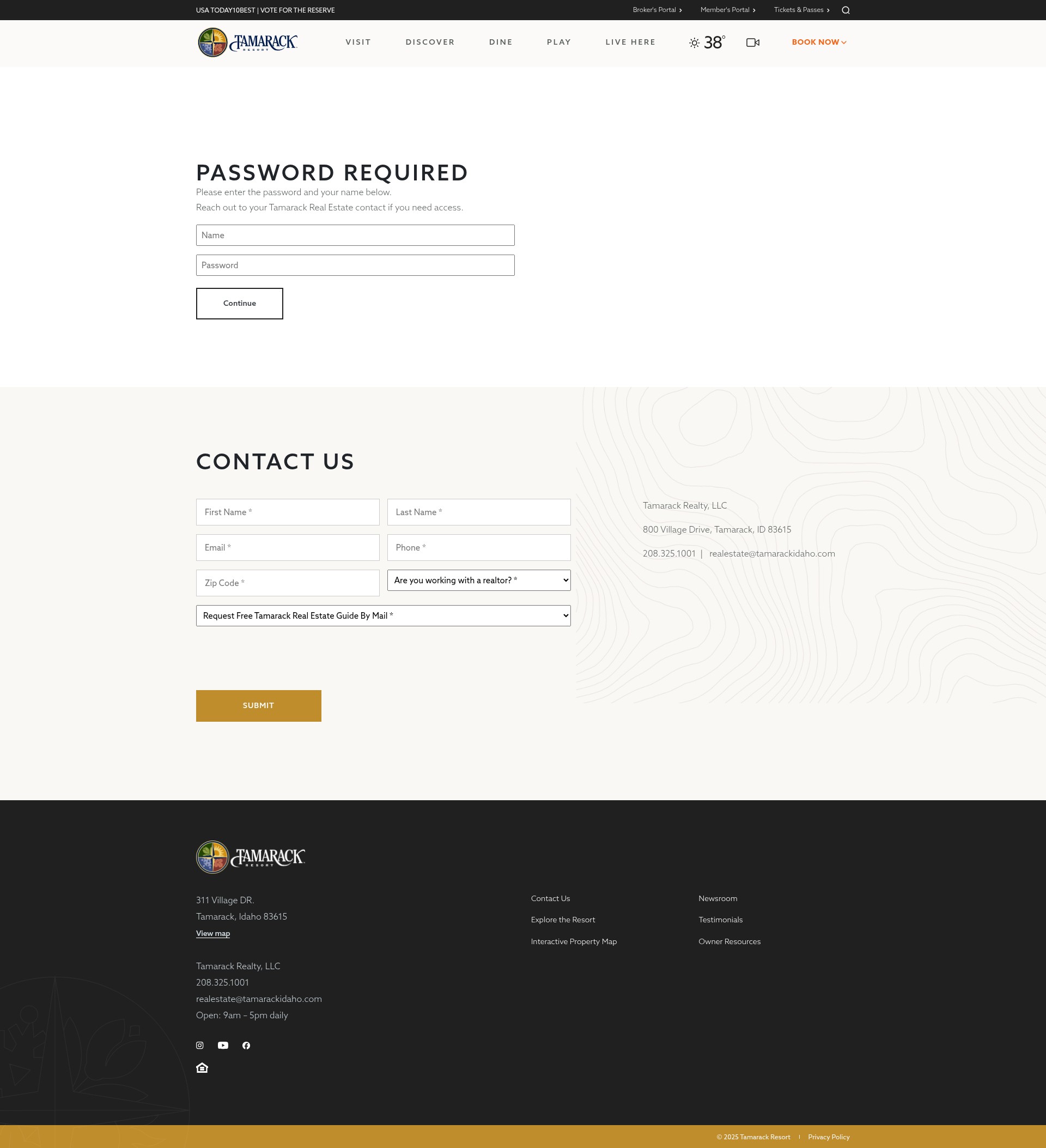 Landing Page