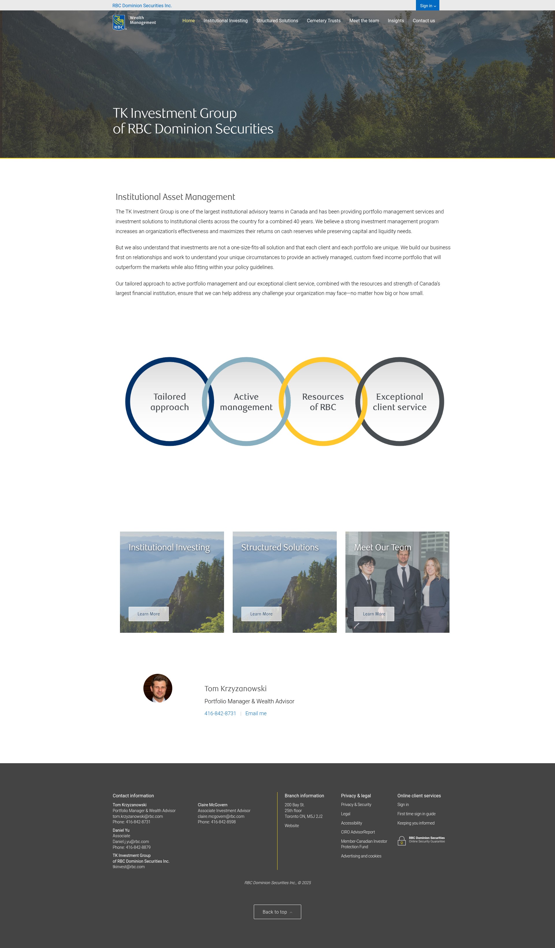 Landing Page