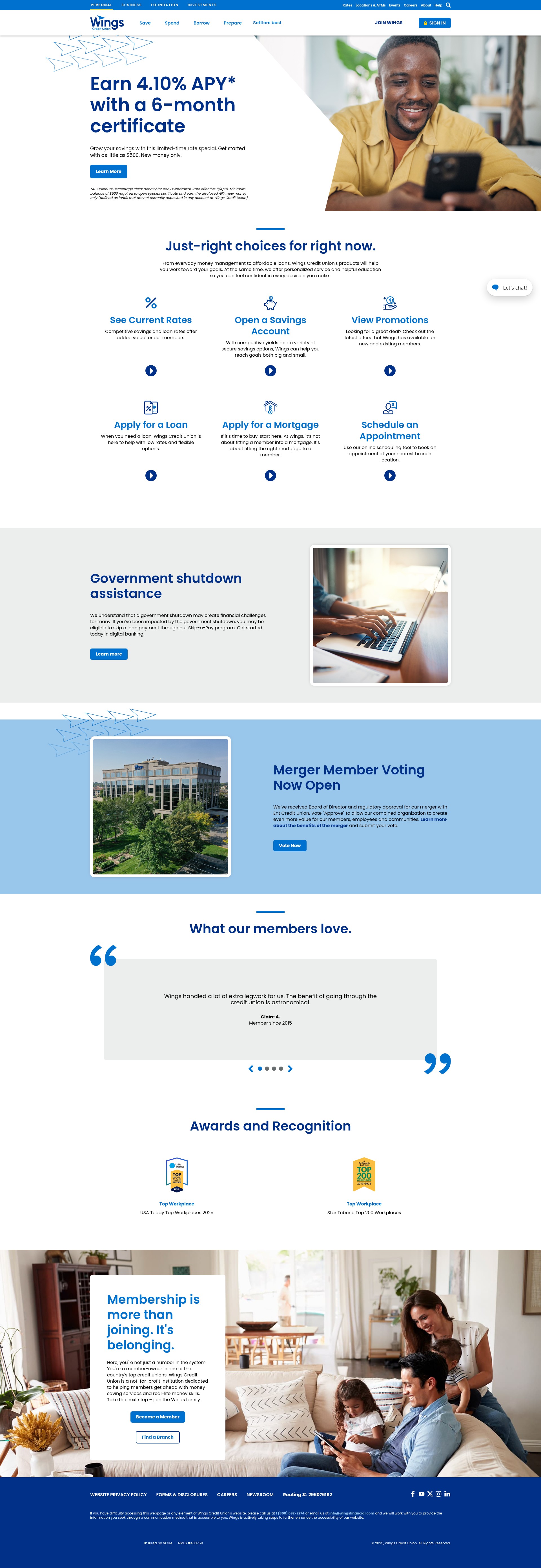 Landing Page