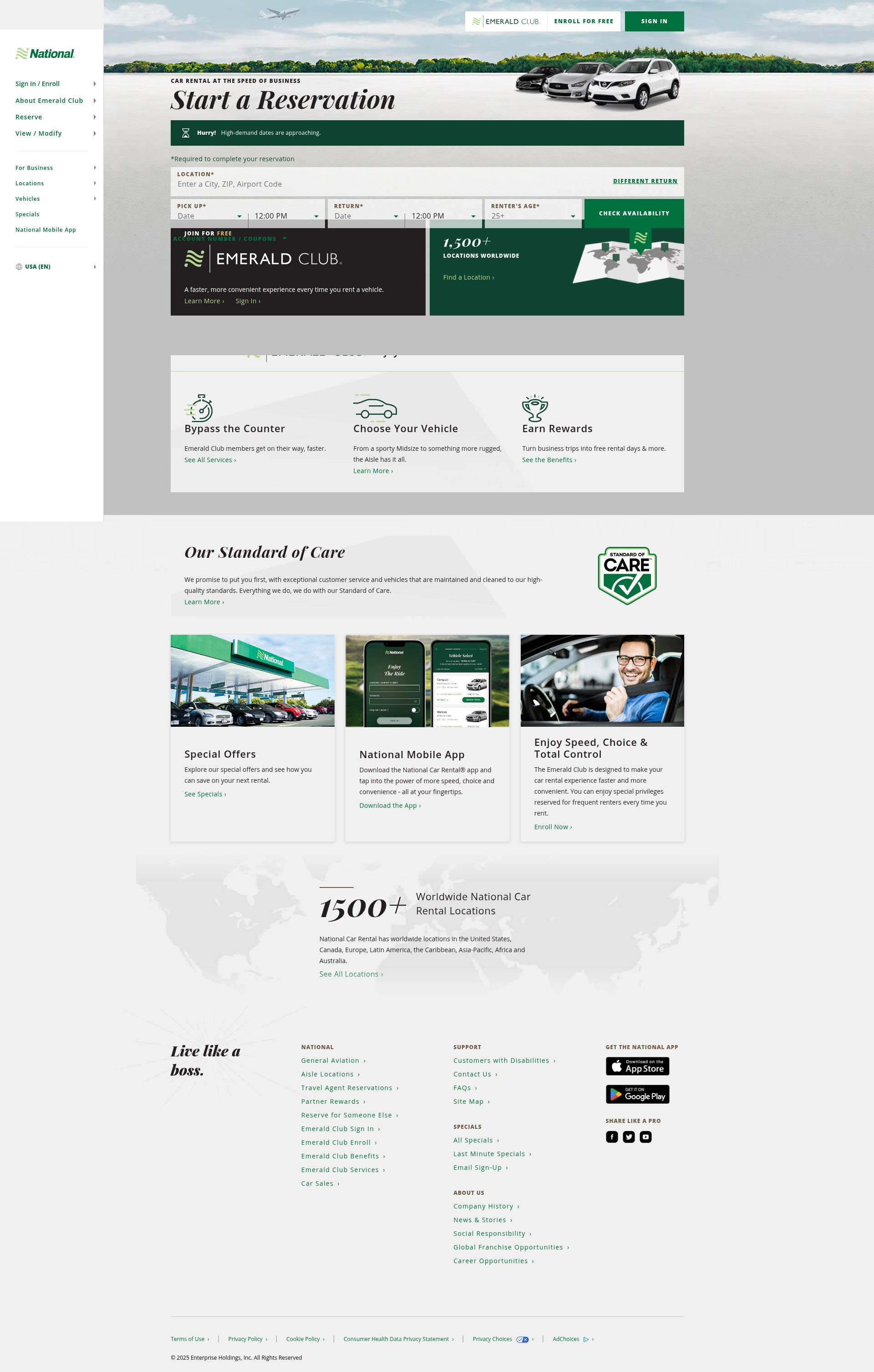 Landing Page