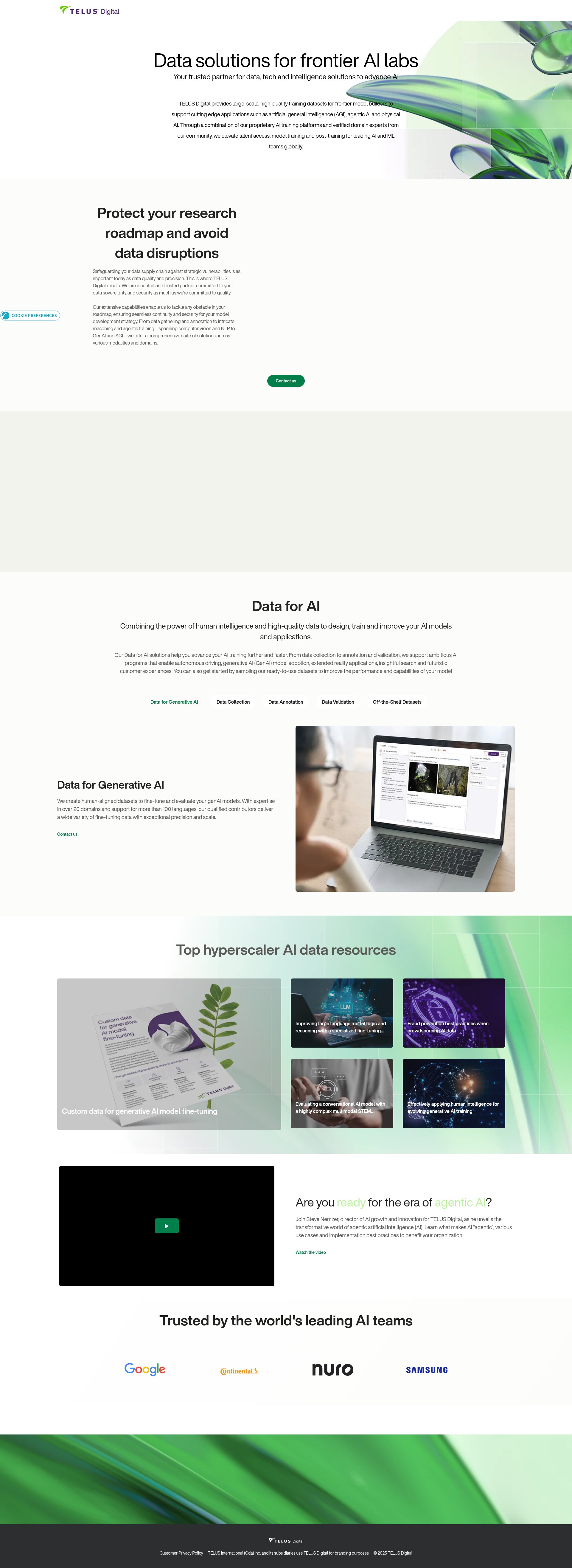 Landing Page