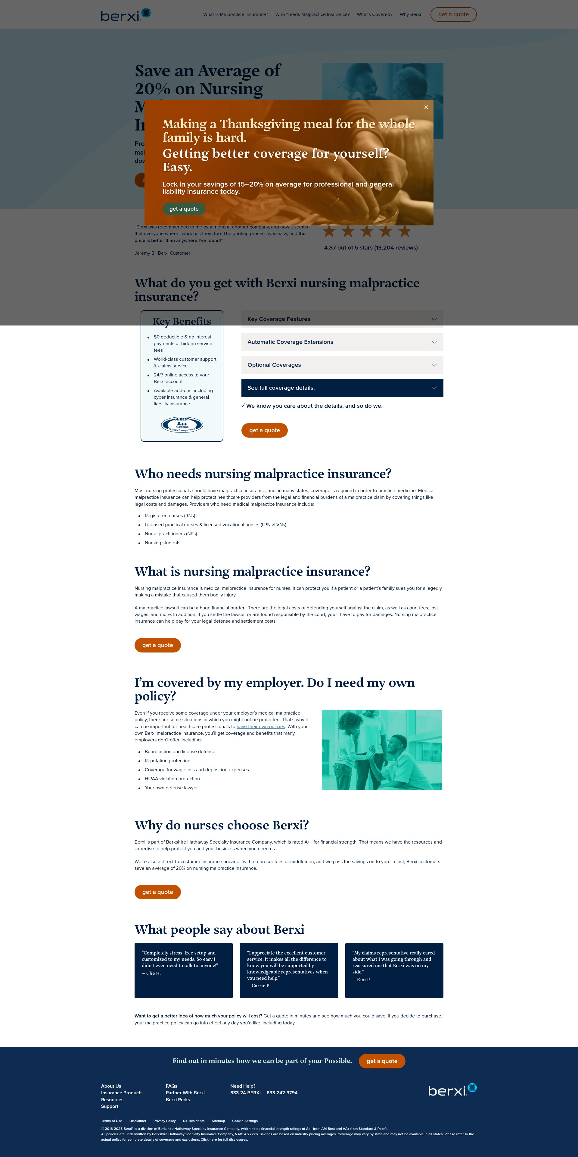 Landing Page