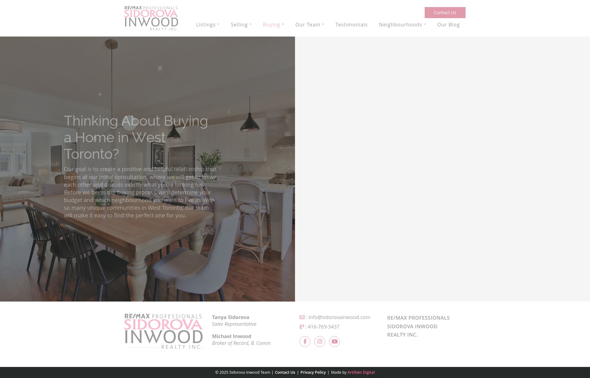 Landing Page
