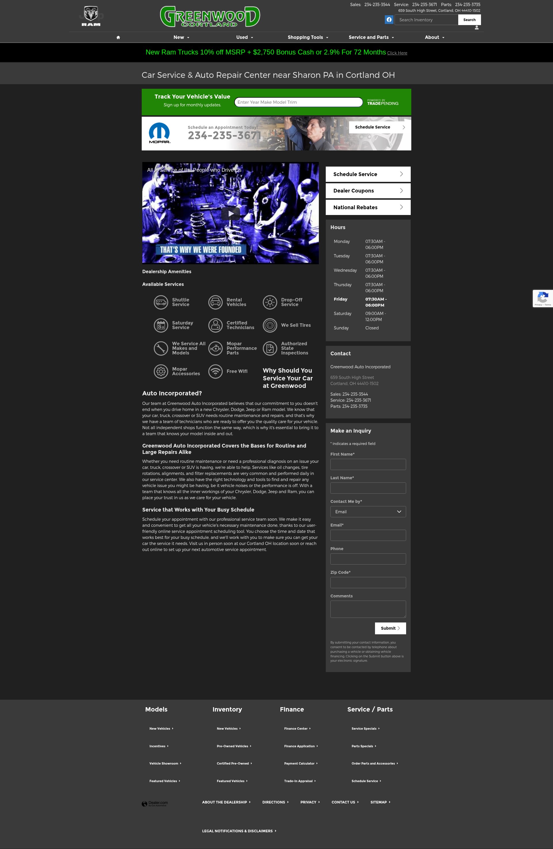 Landing Page