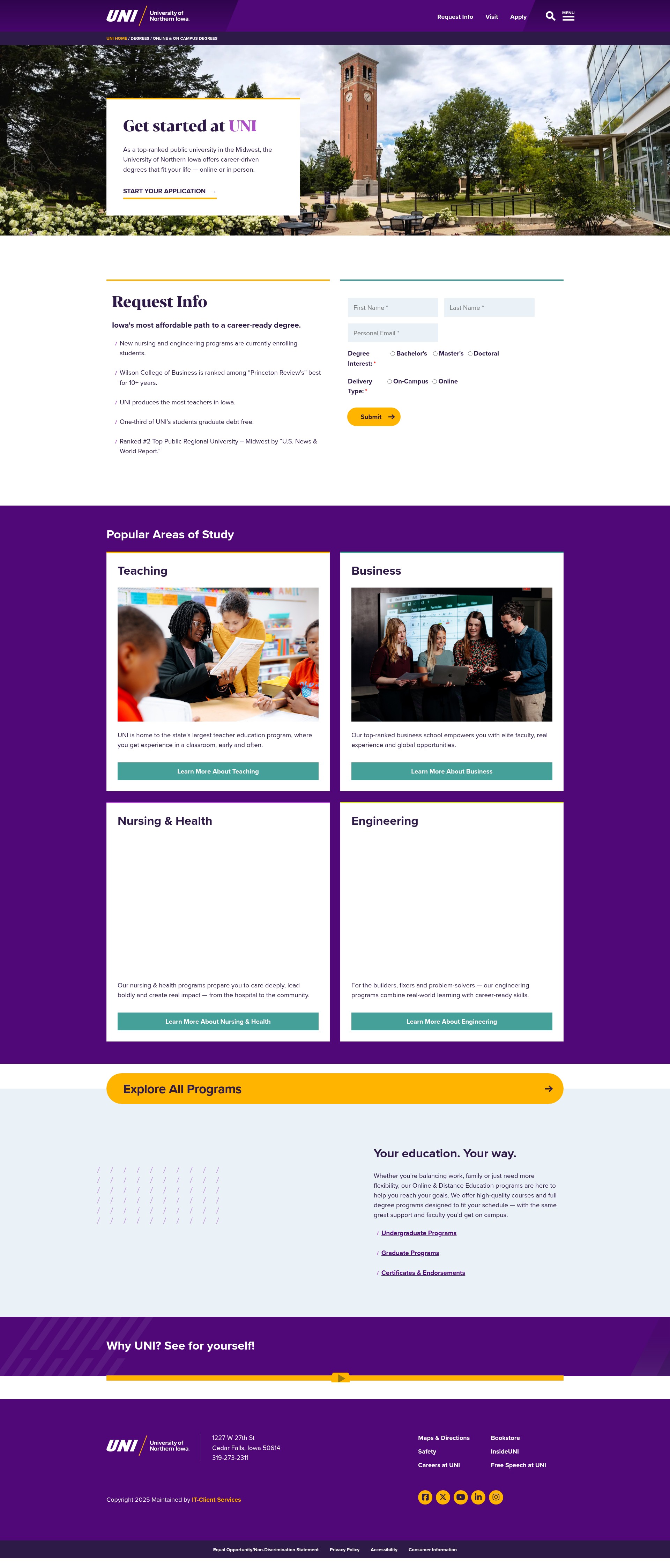 Landing Page