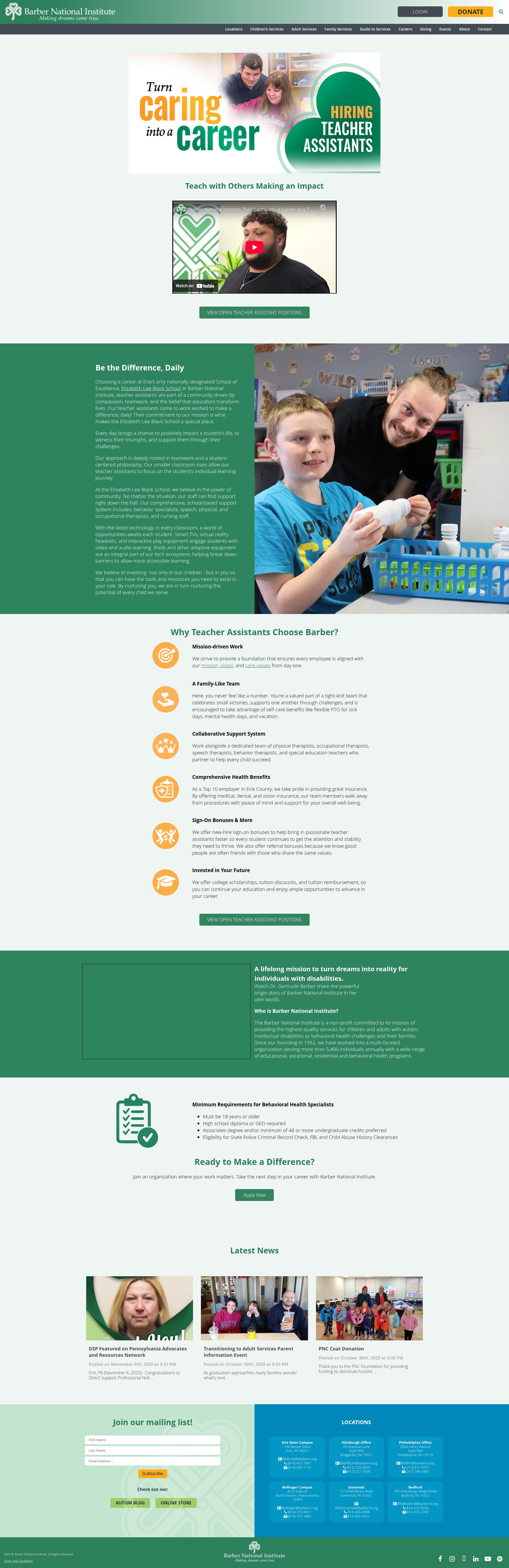 Landing Page