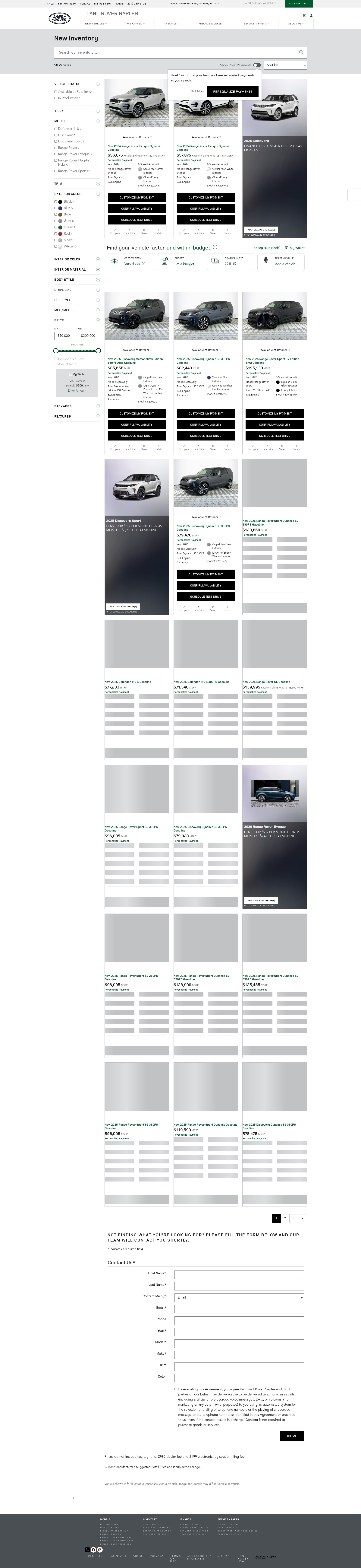 Landing Page