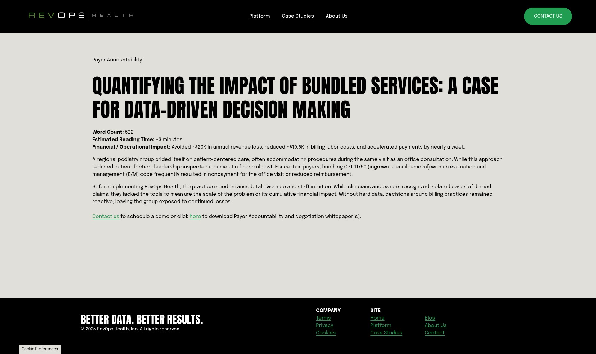 Landing Page