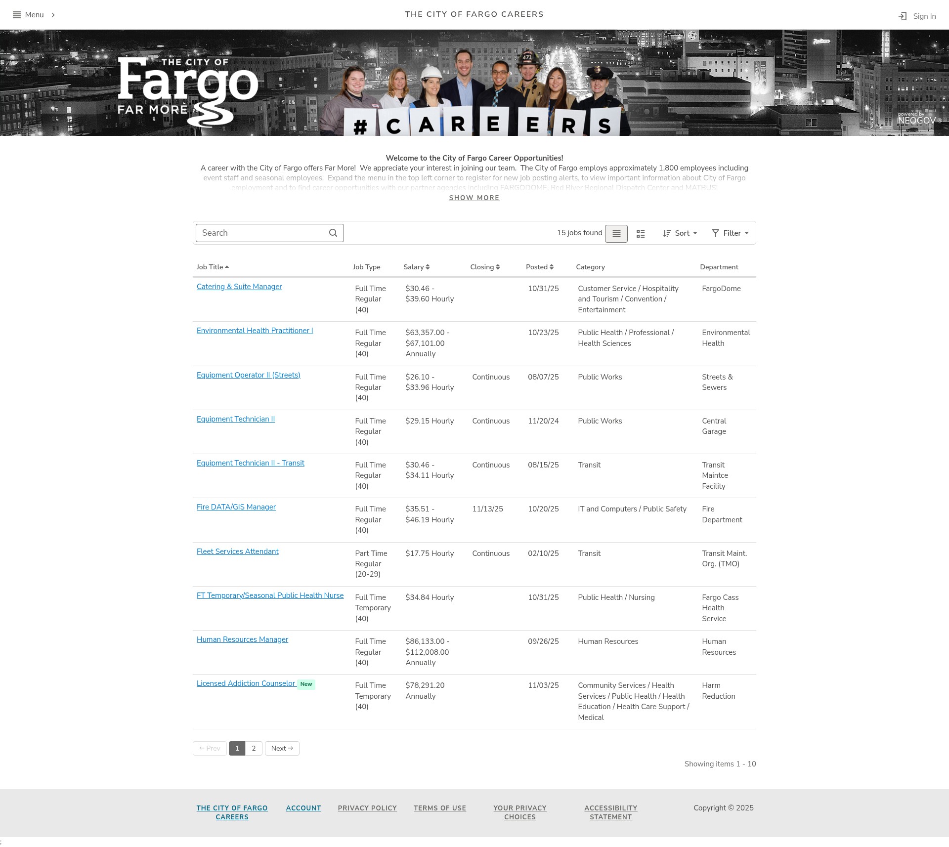 Landing Page