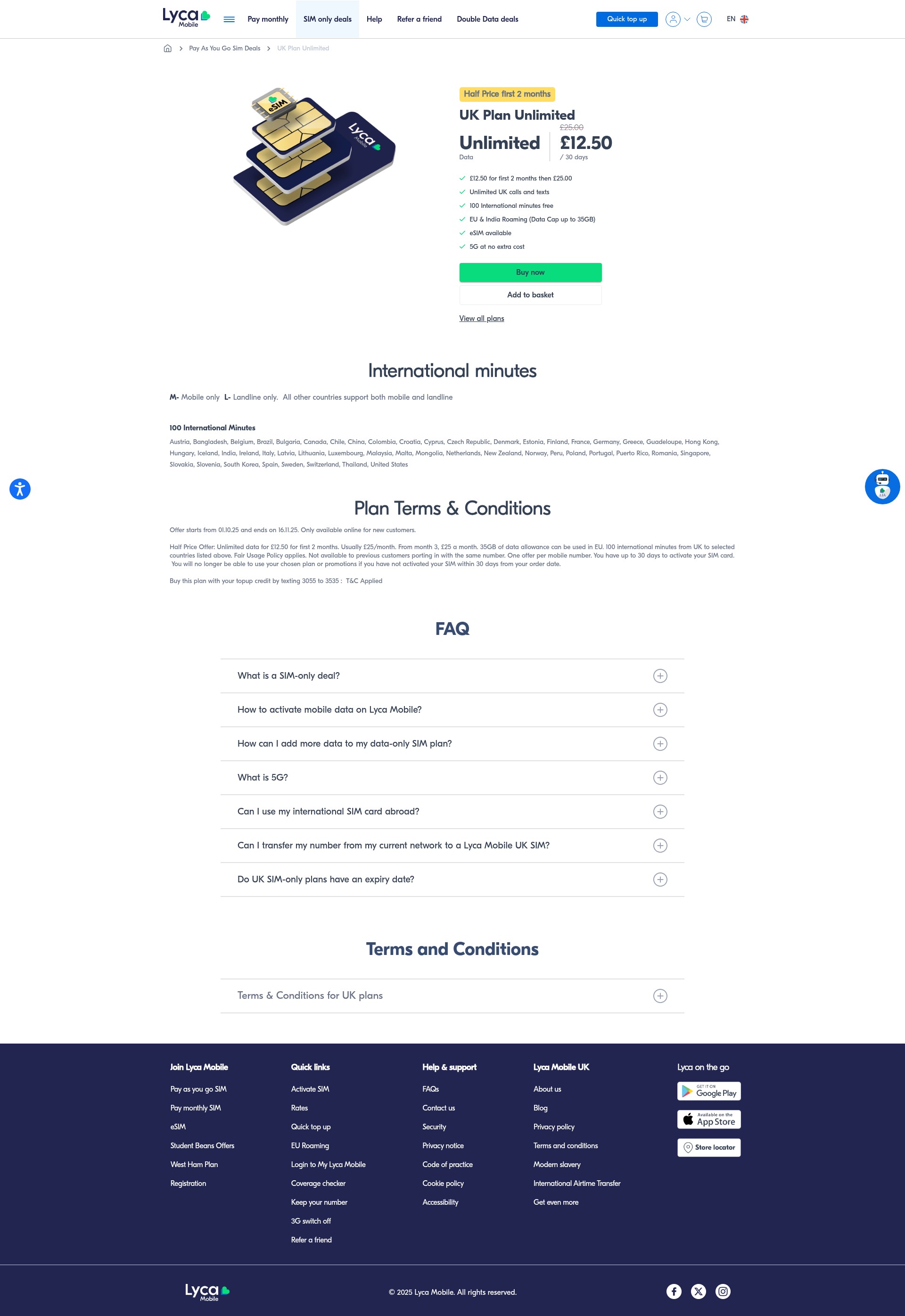 Landing Page