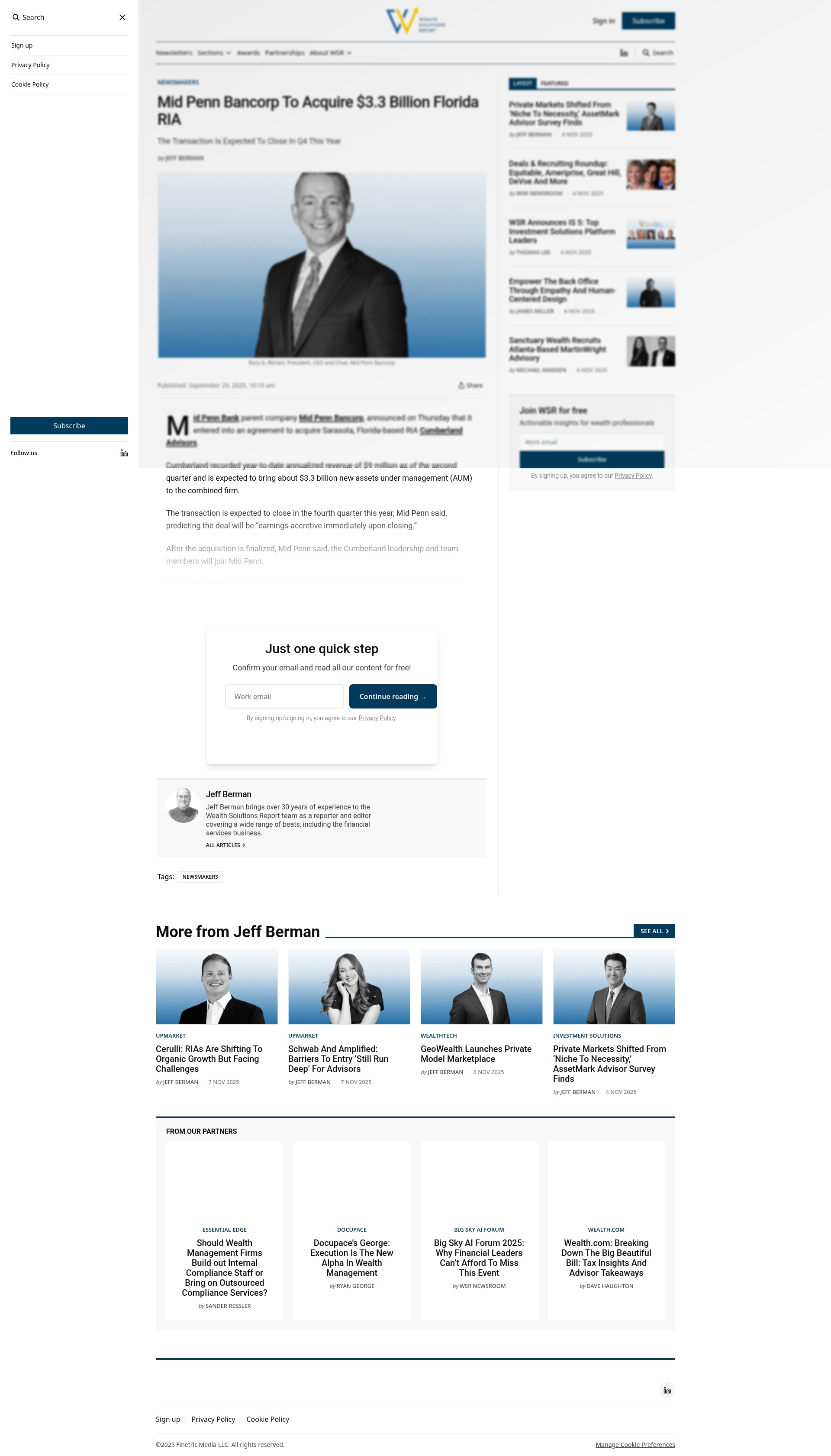 Landing Page