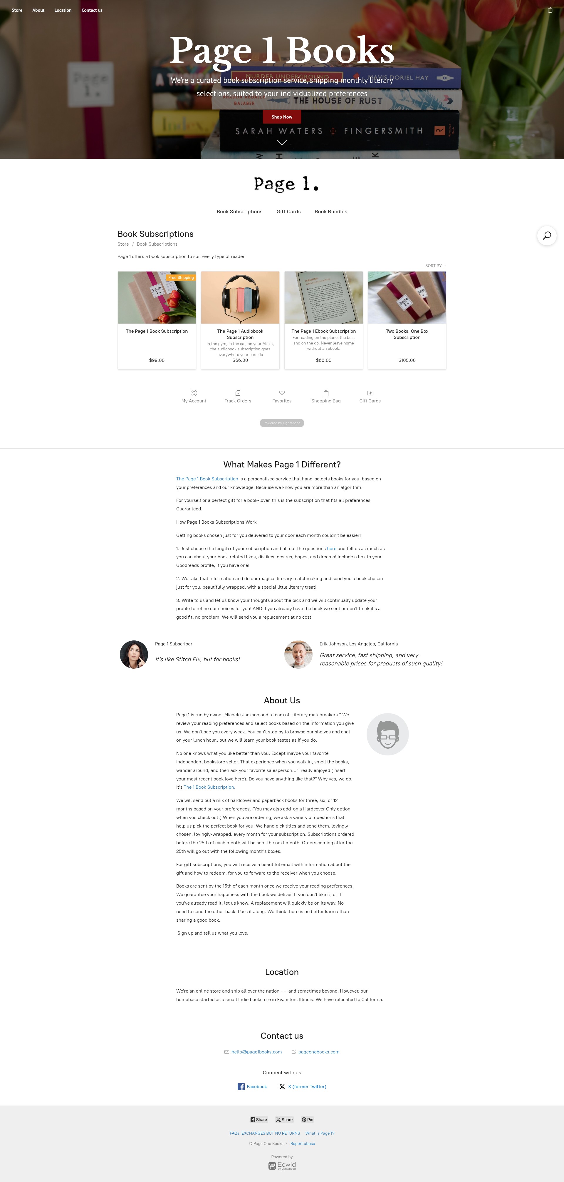 Landing Page