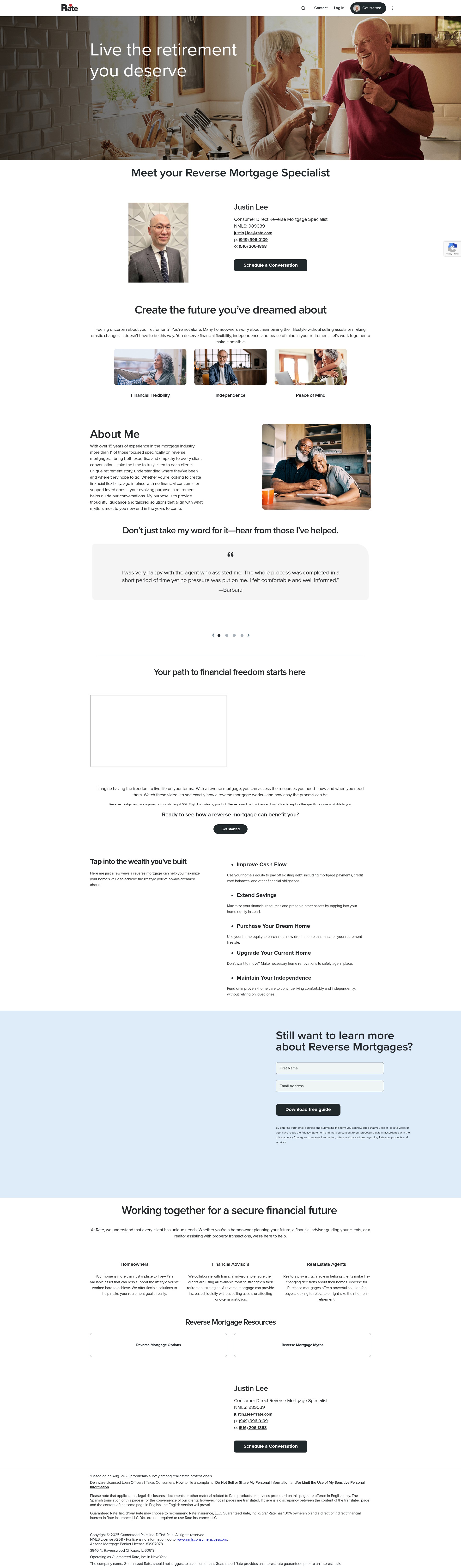 Landing Page