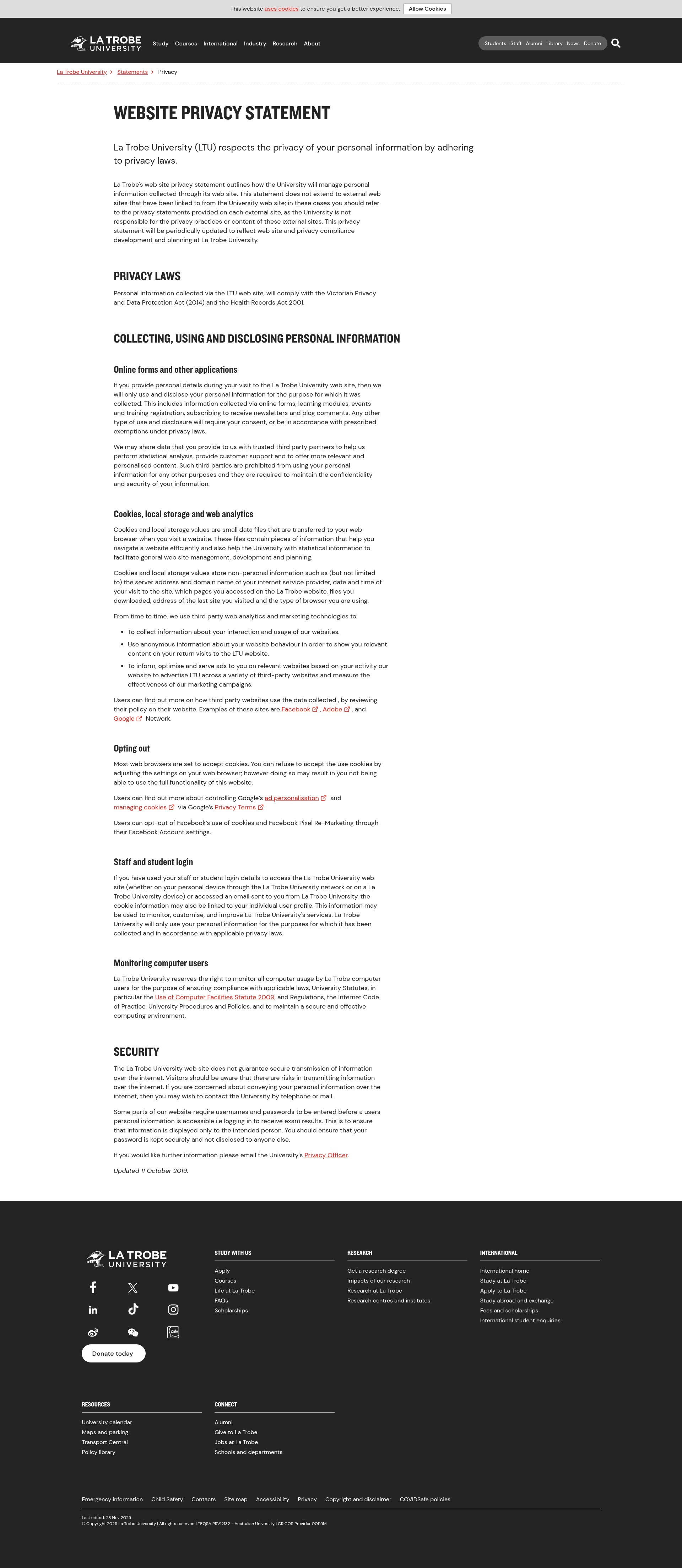 Landing Page