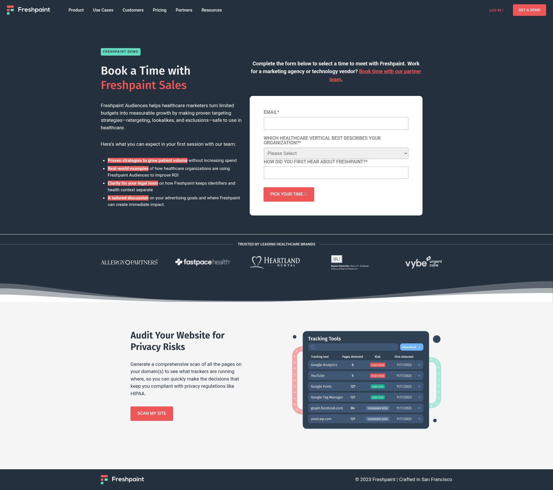Landing Page