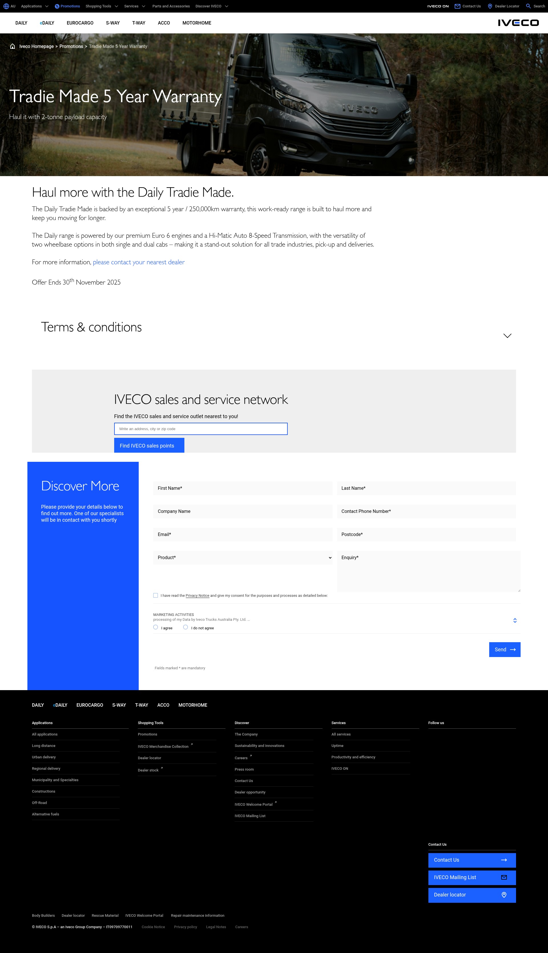 Landing Page