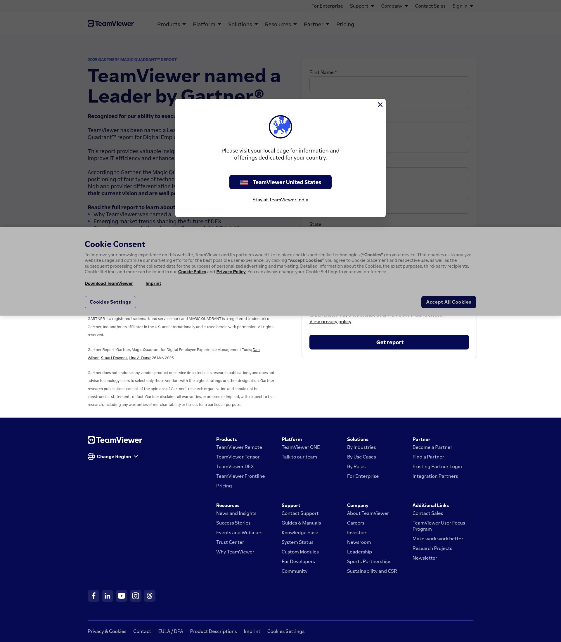 Landing Page