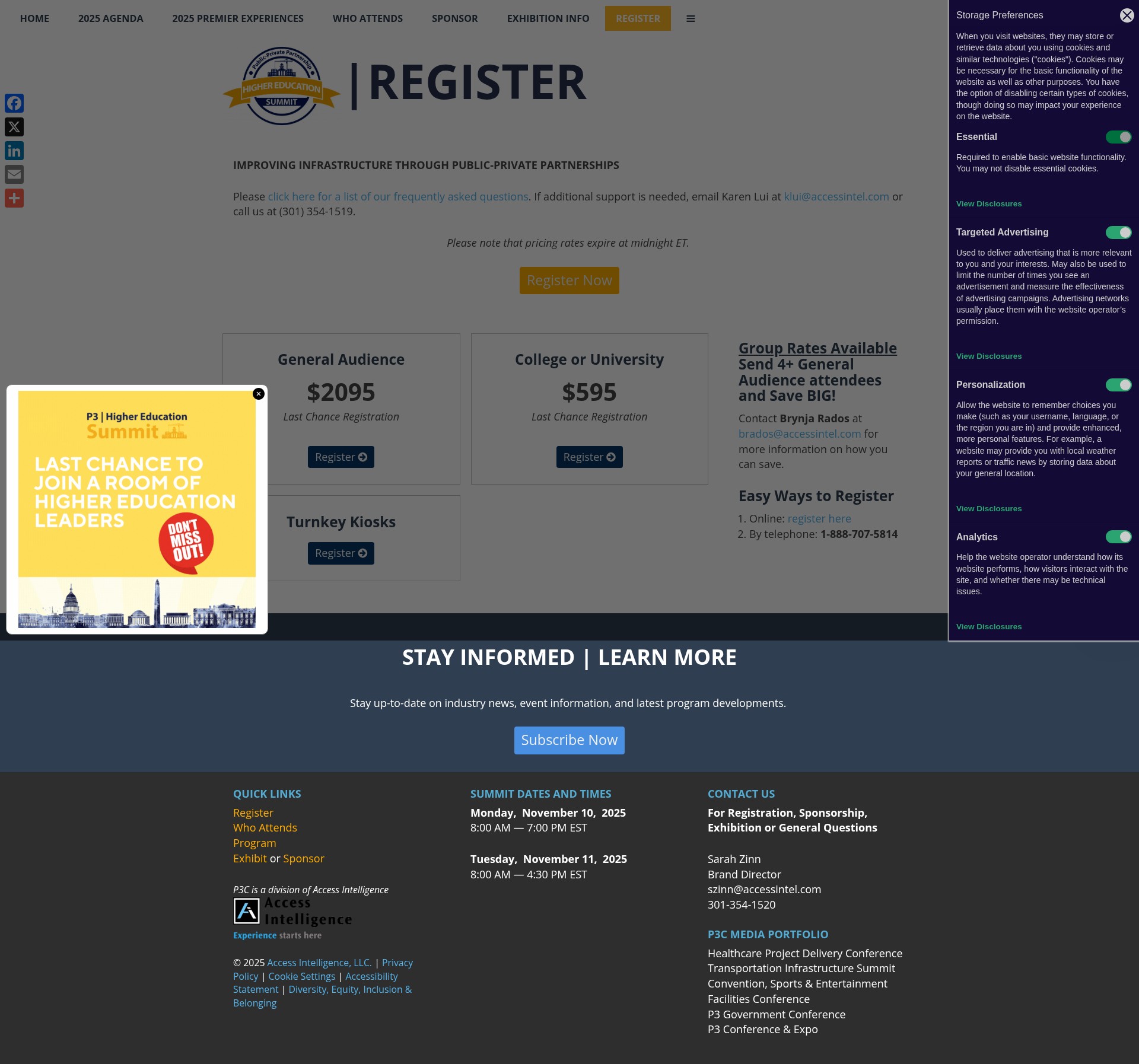 Landing Page
