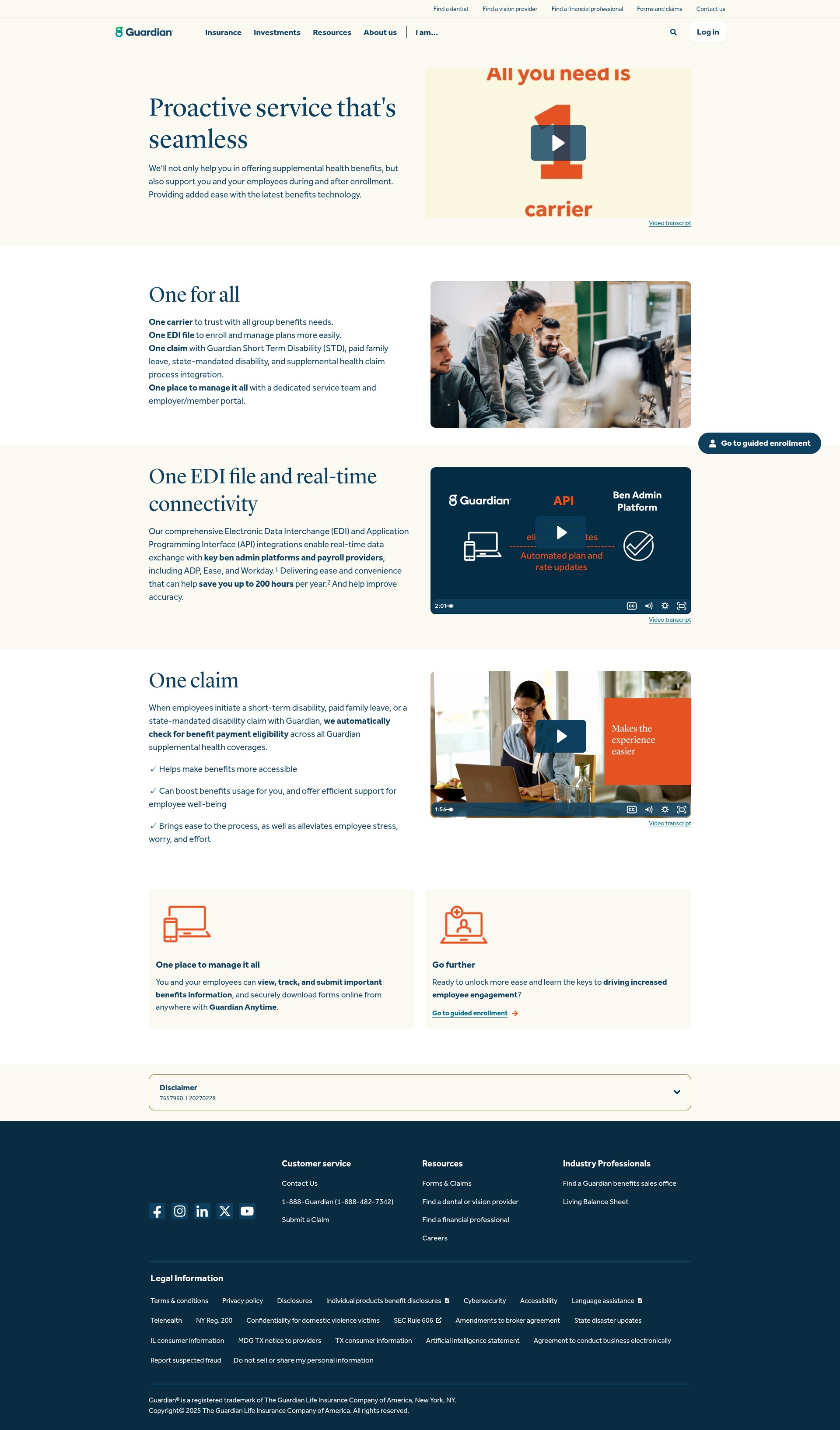 Landing Page