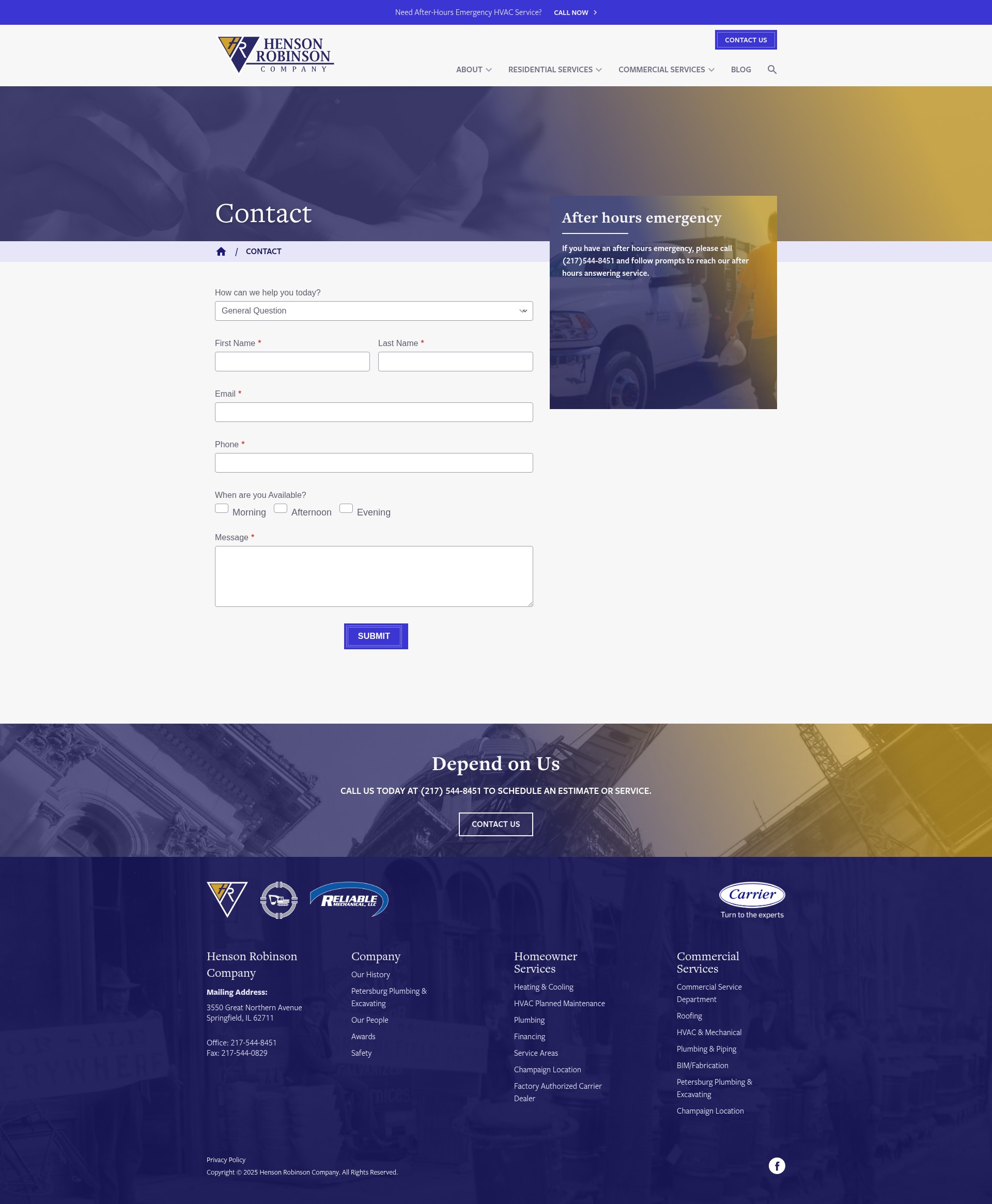 Landing Page