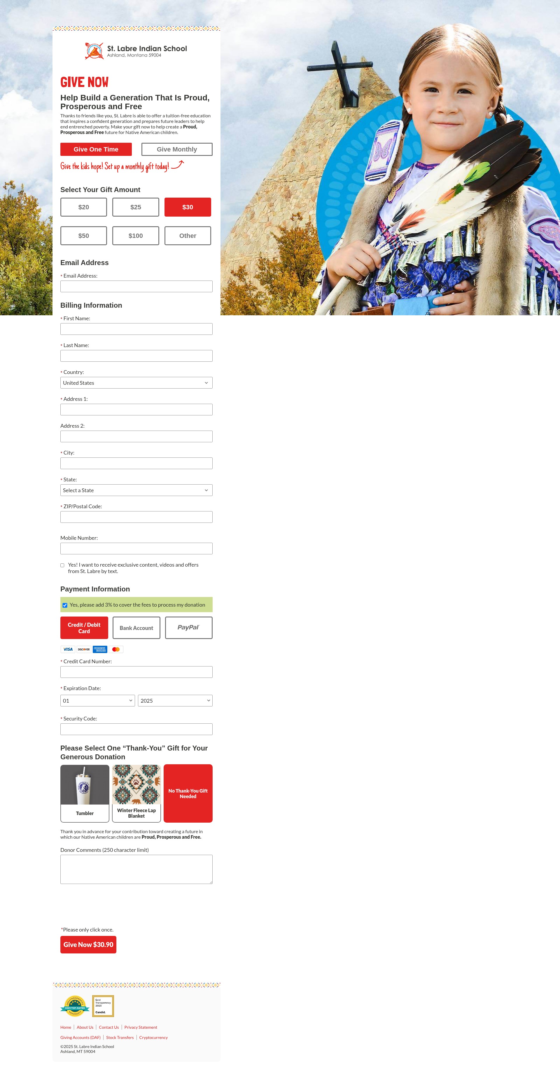 Landing Page