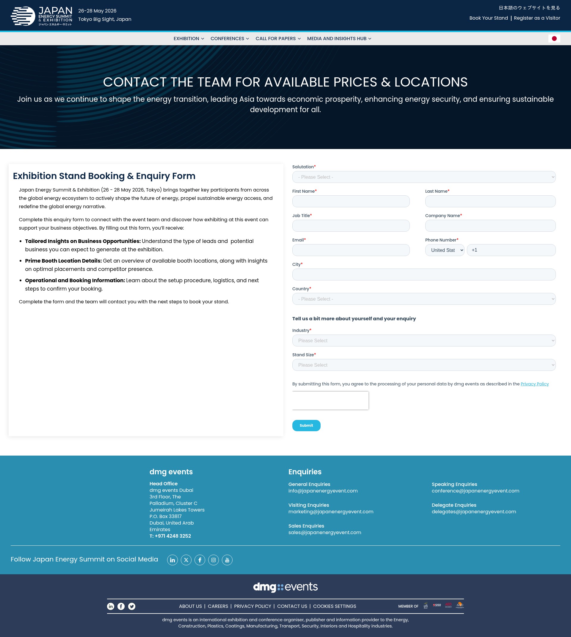 Landing Page