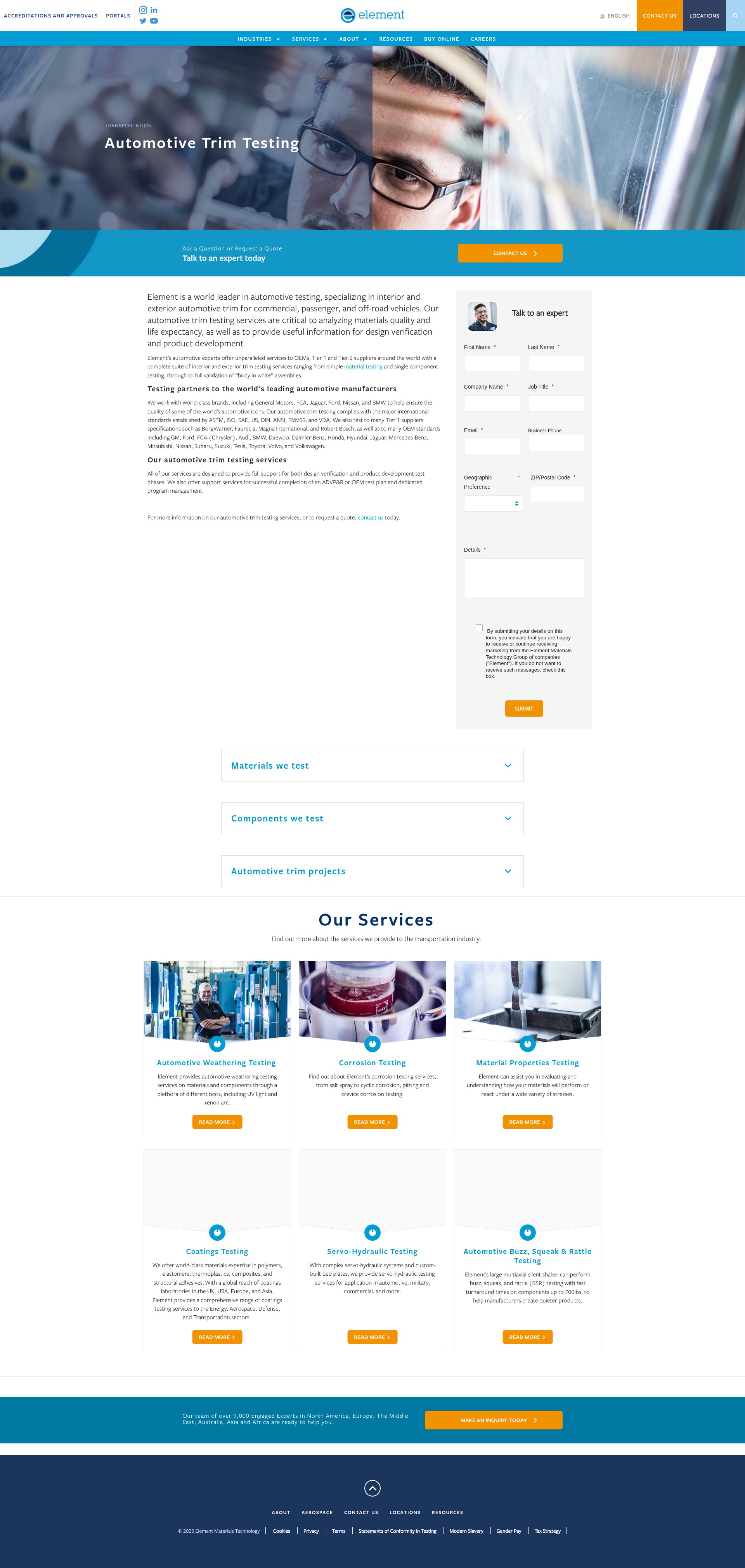 Landing Page