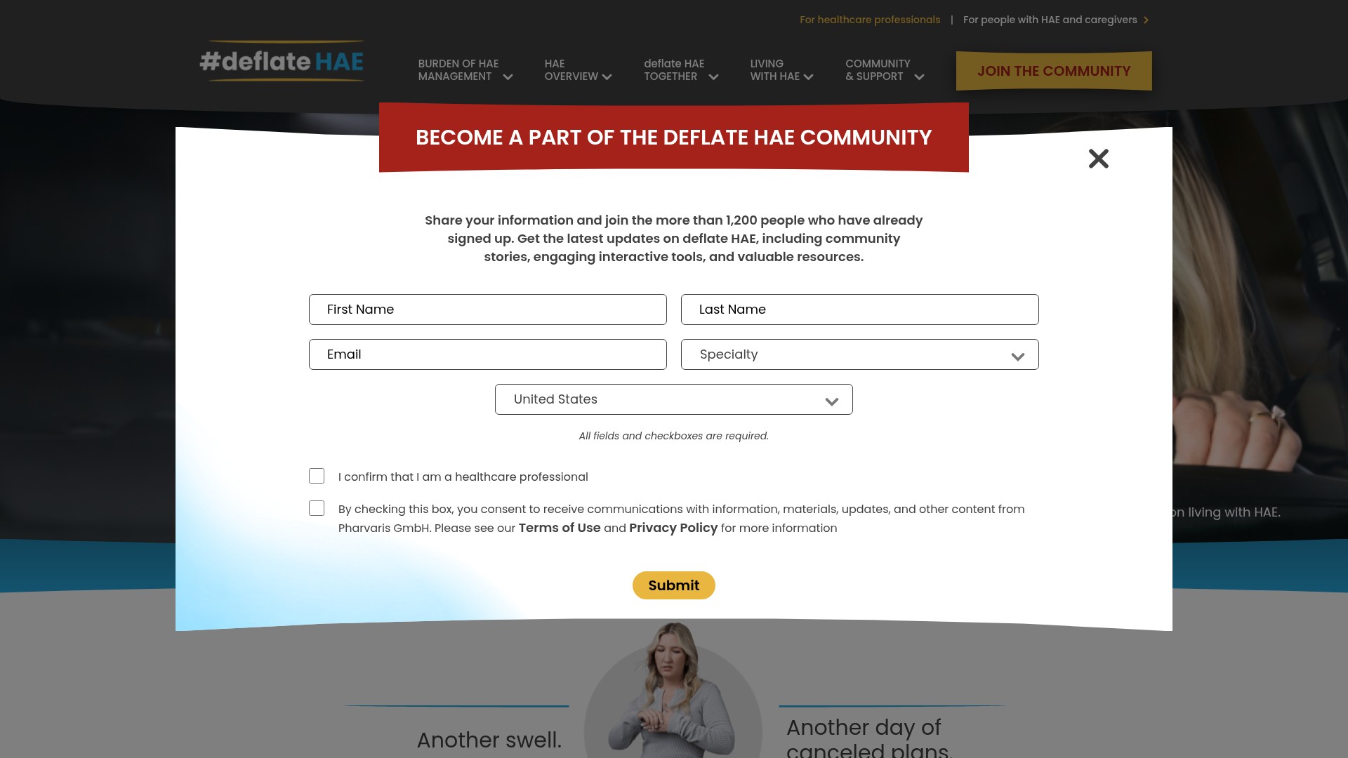 Landing Page