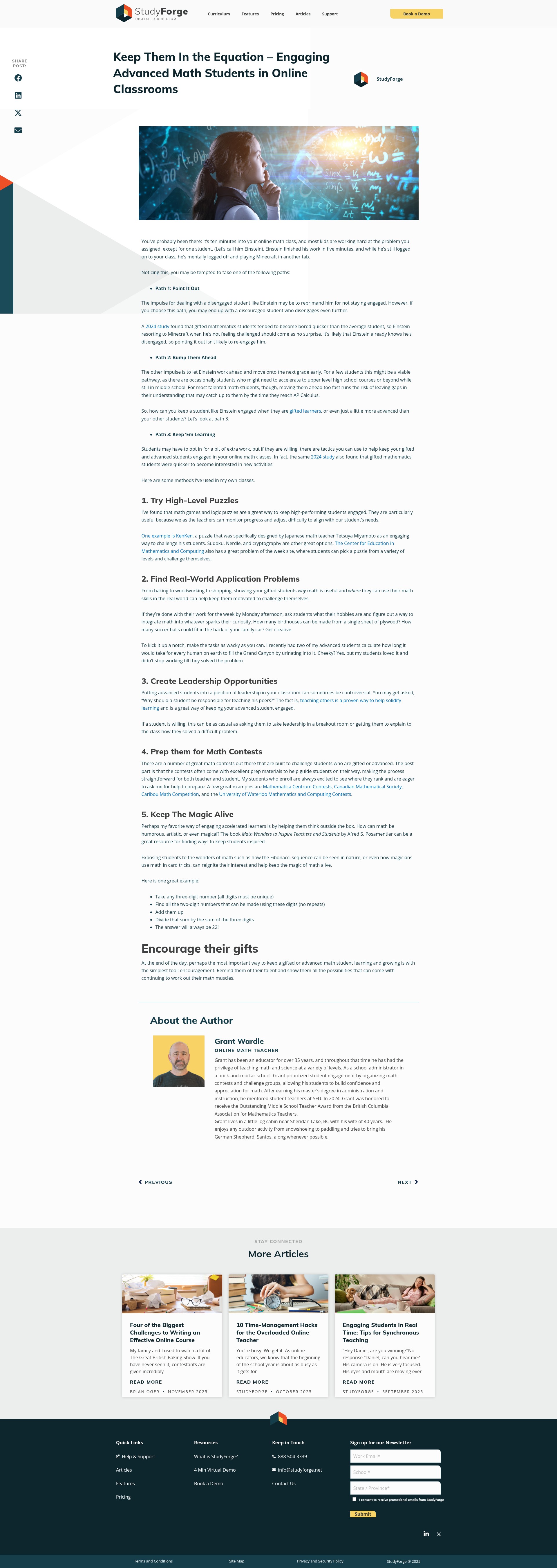 Landing Page