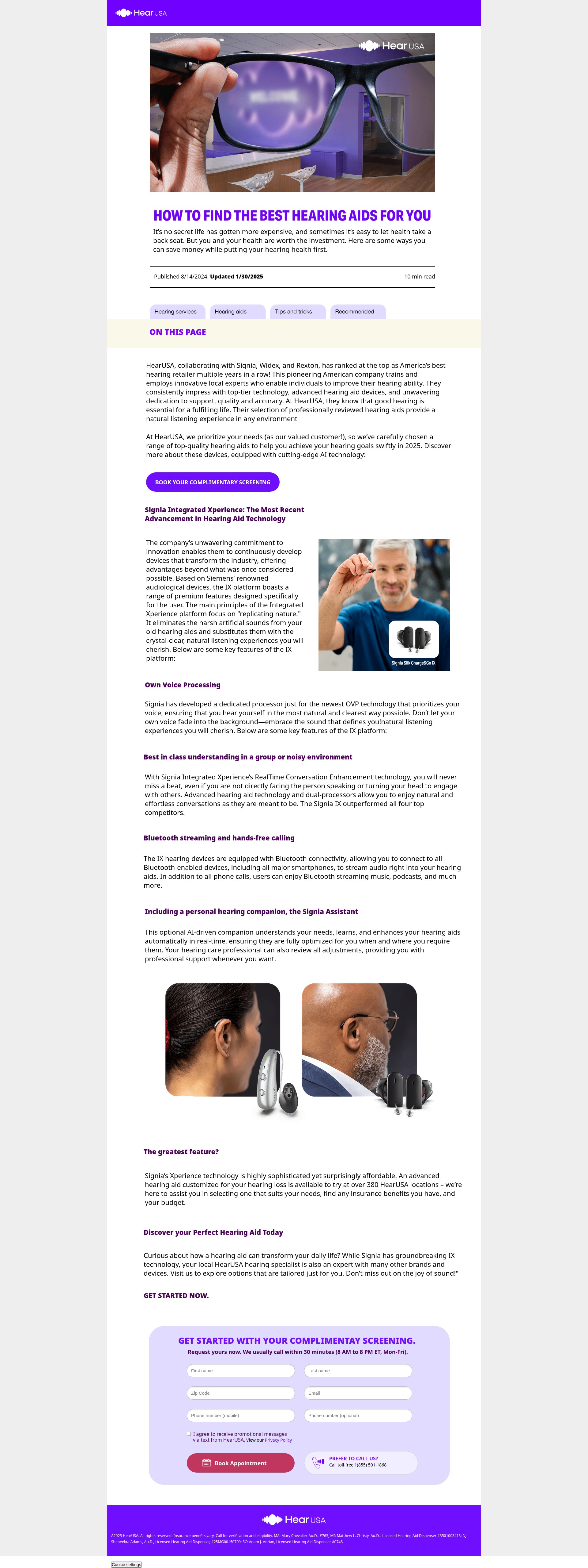 Landing Page