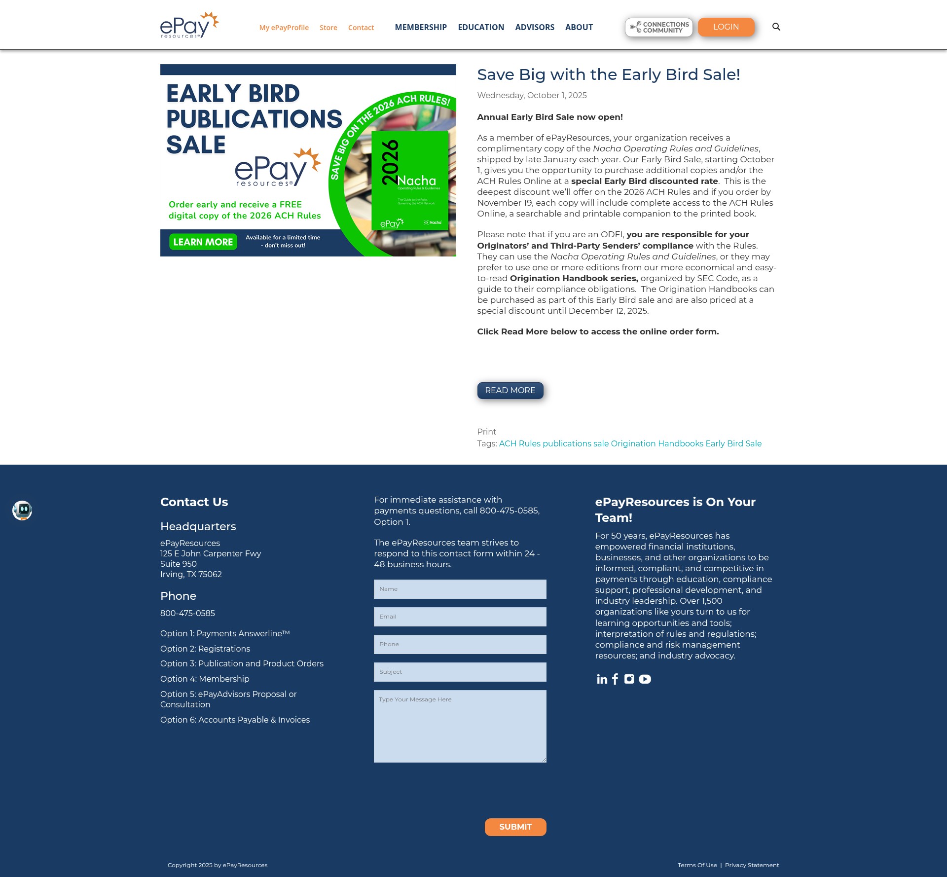 Landing Page
