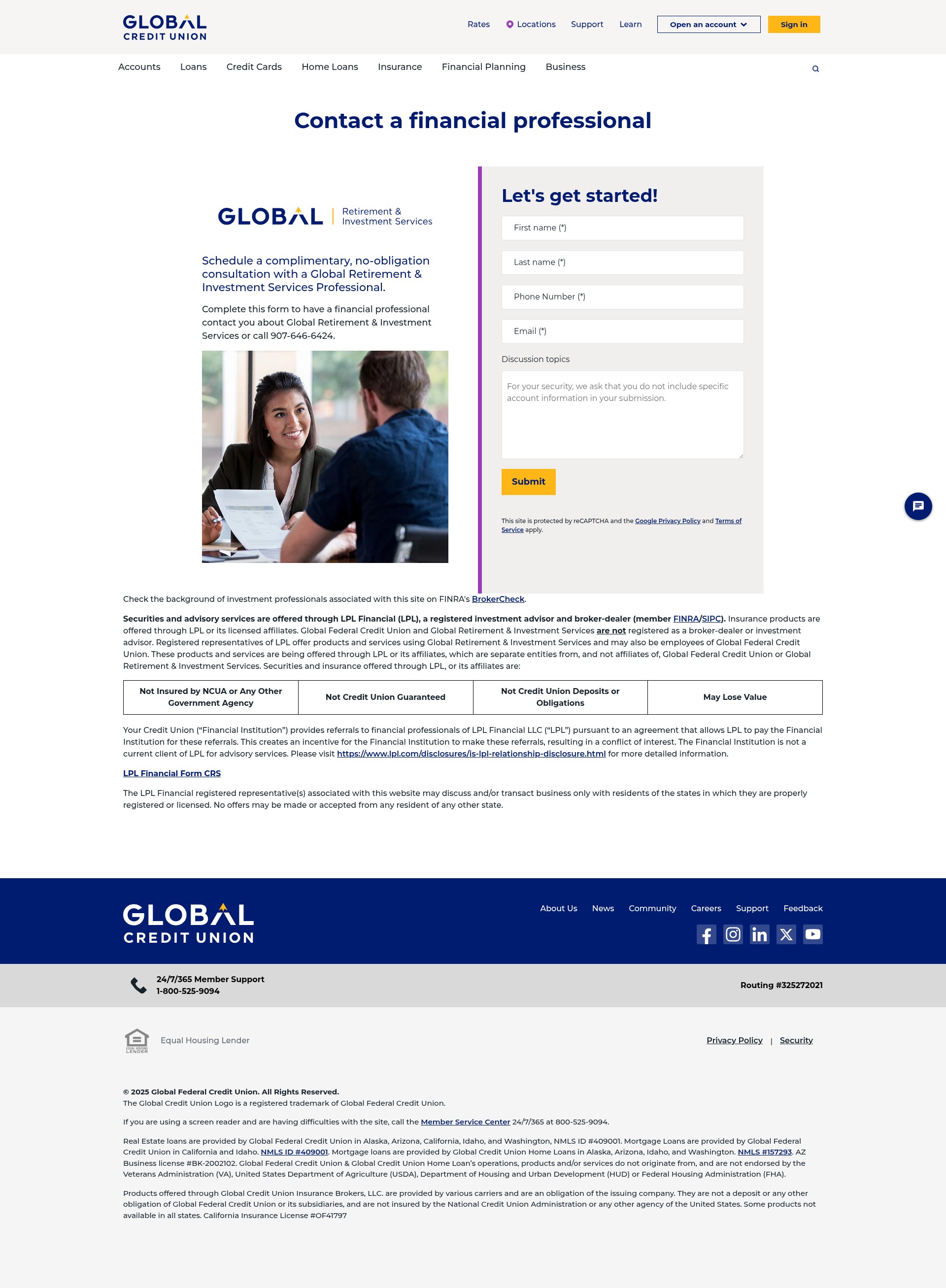 Landing Page