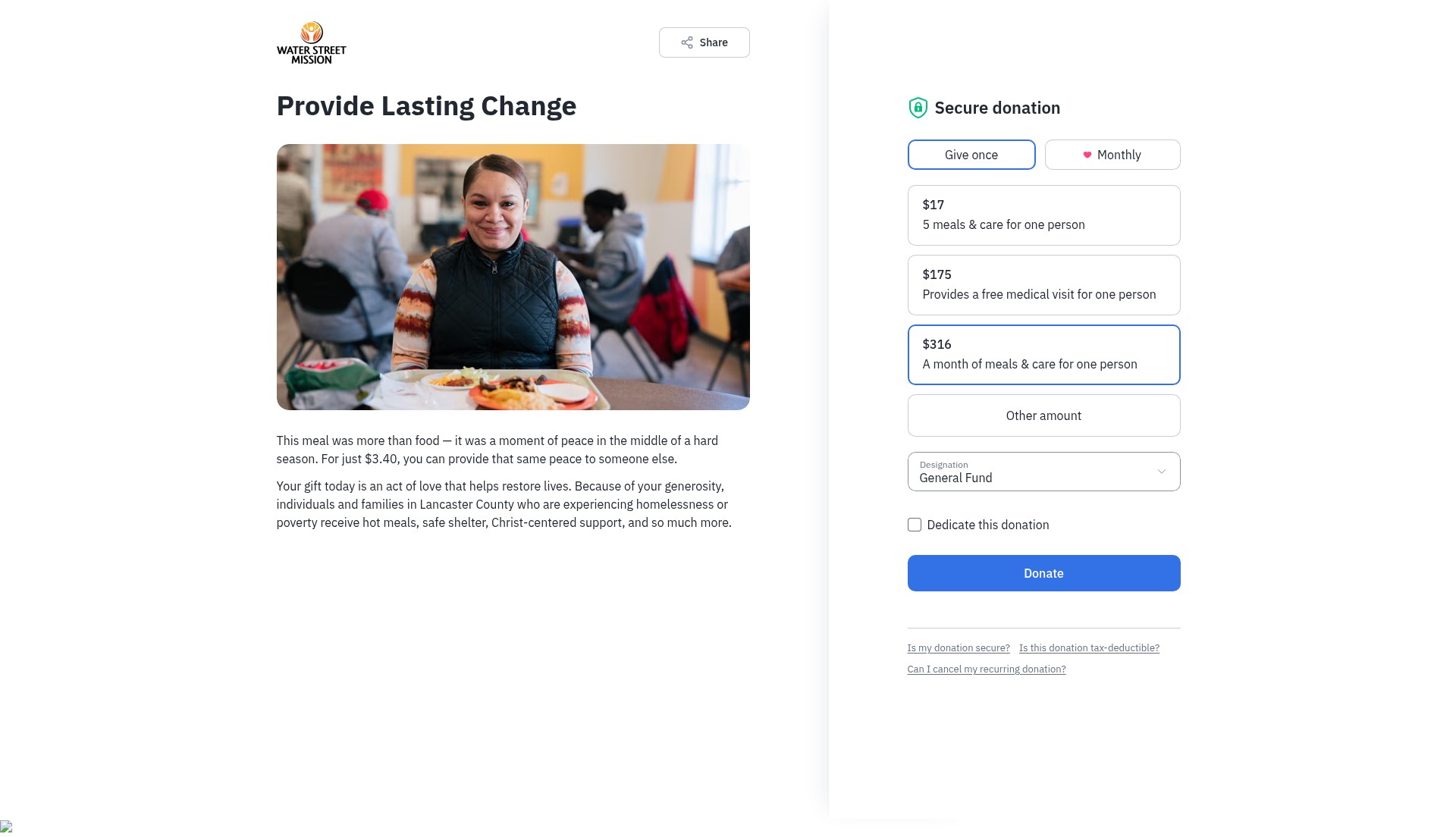 Landing Page