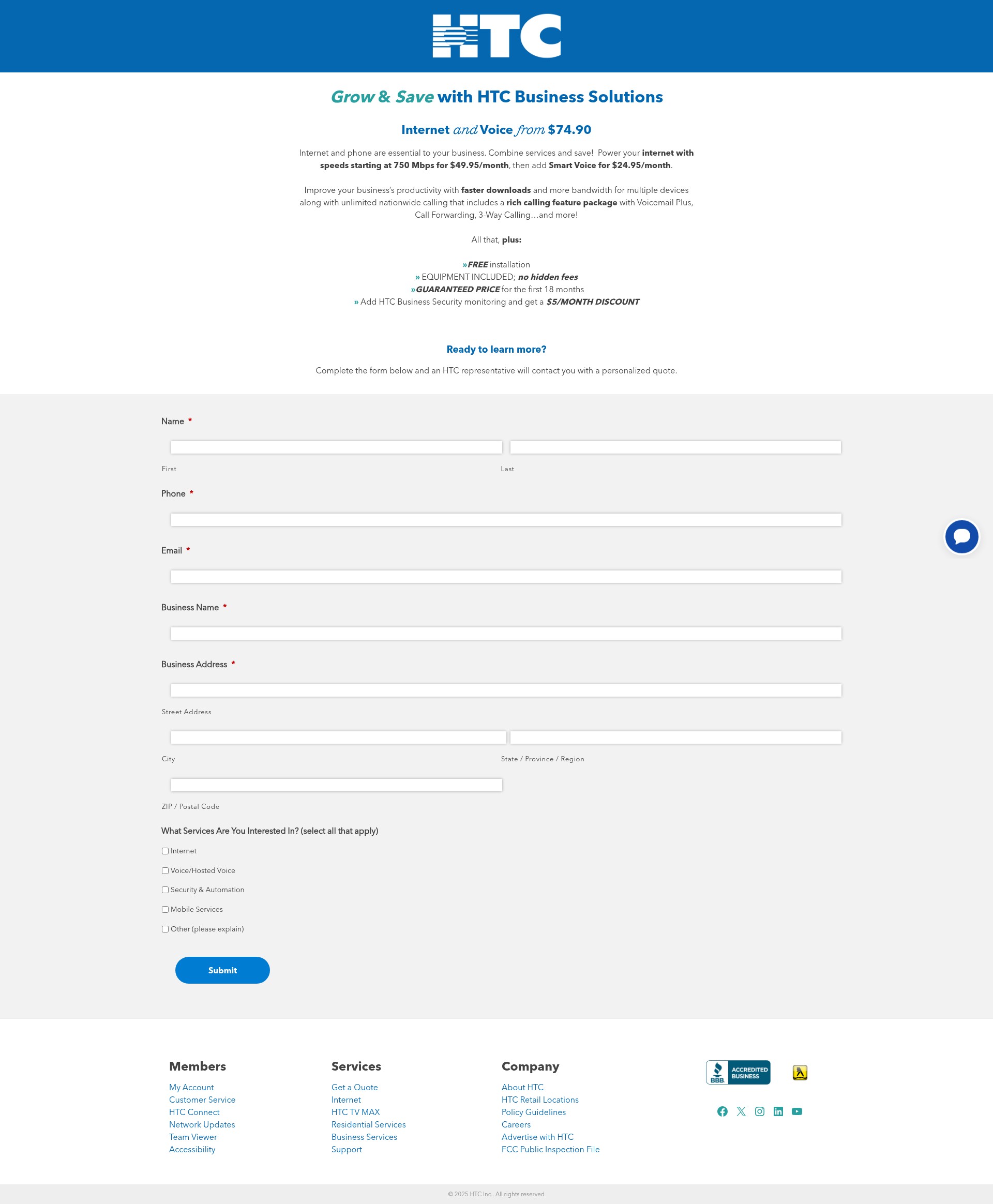 Landing Page