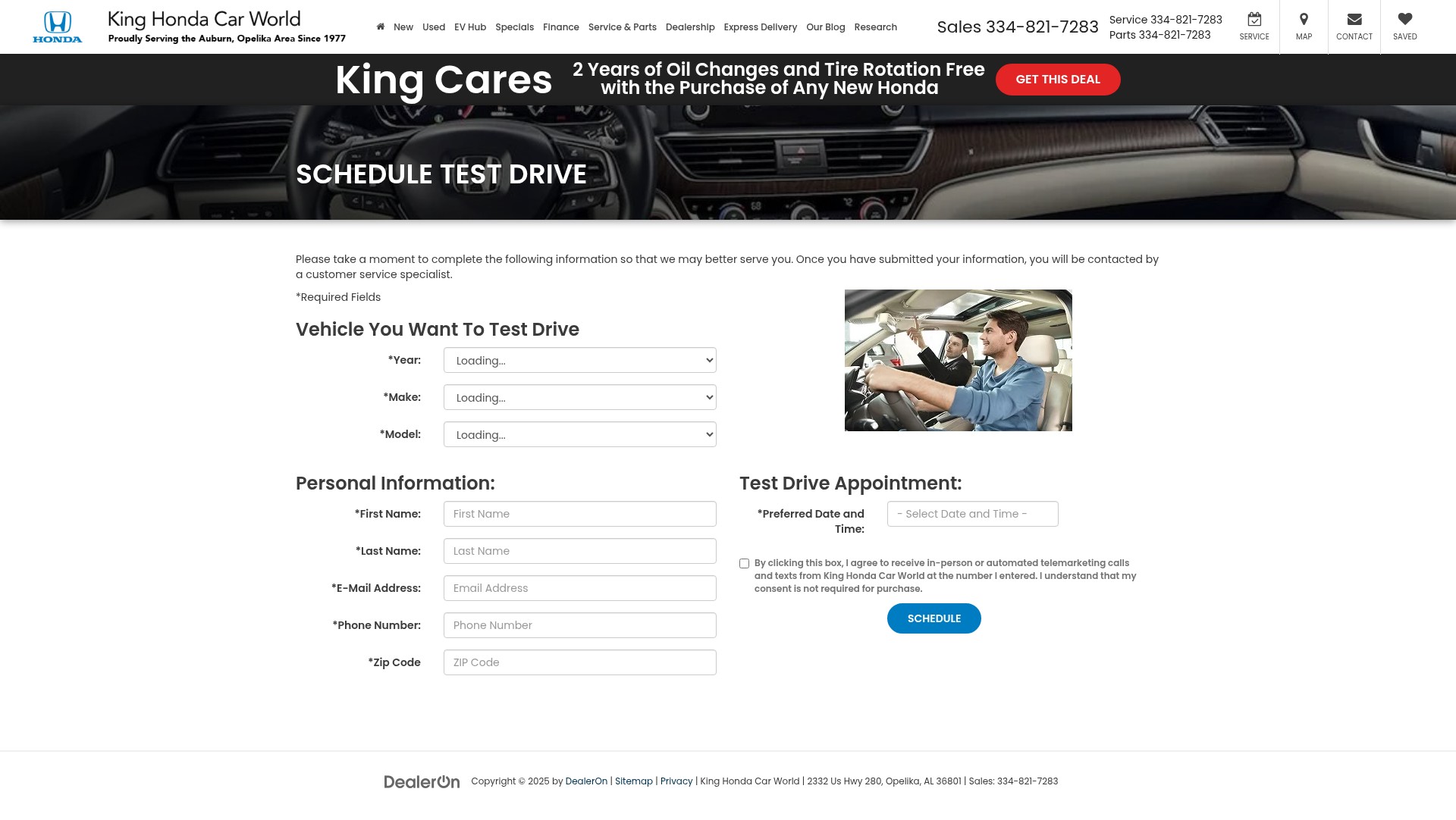 Landing Page