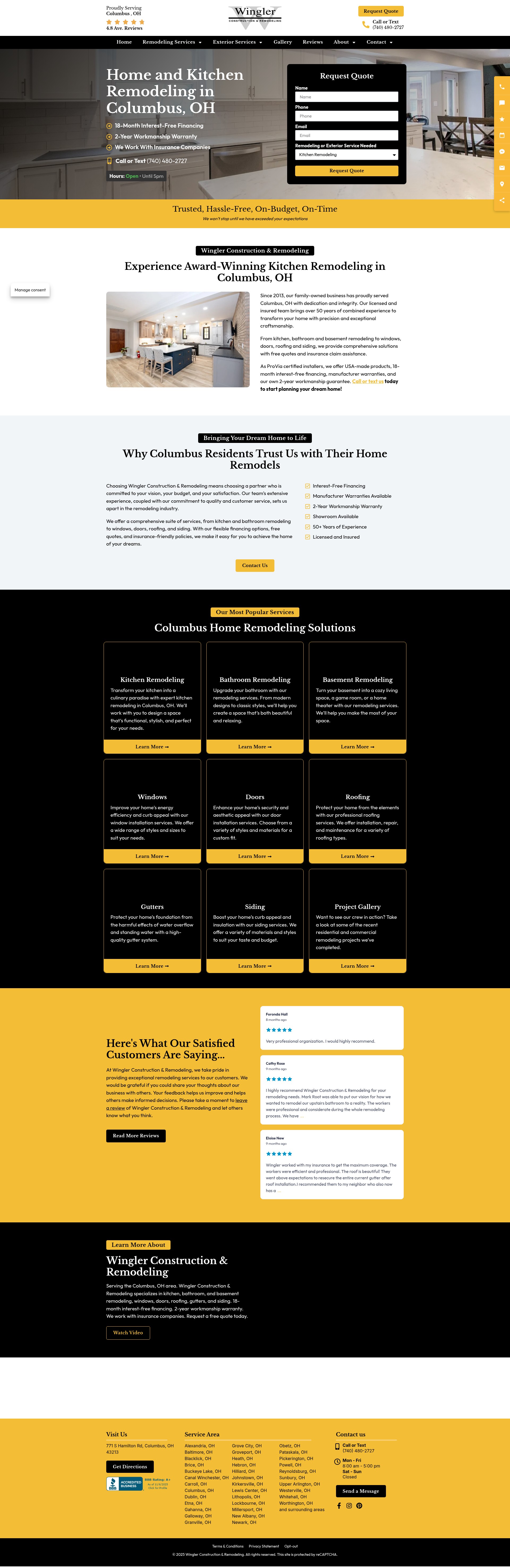 Landing Page