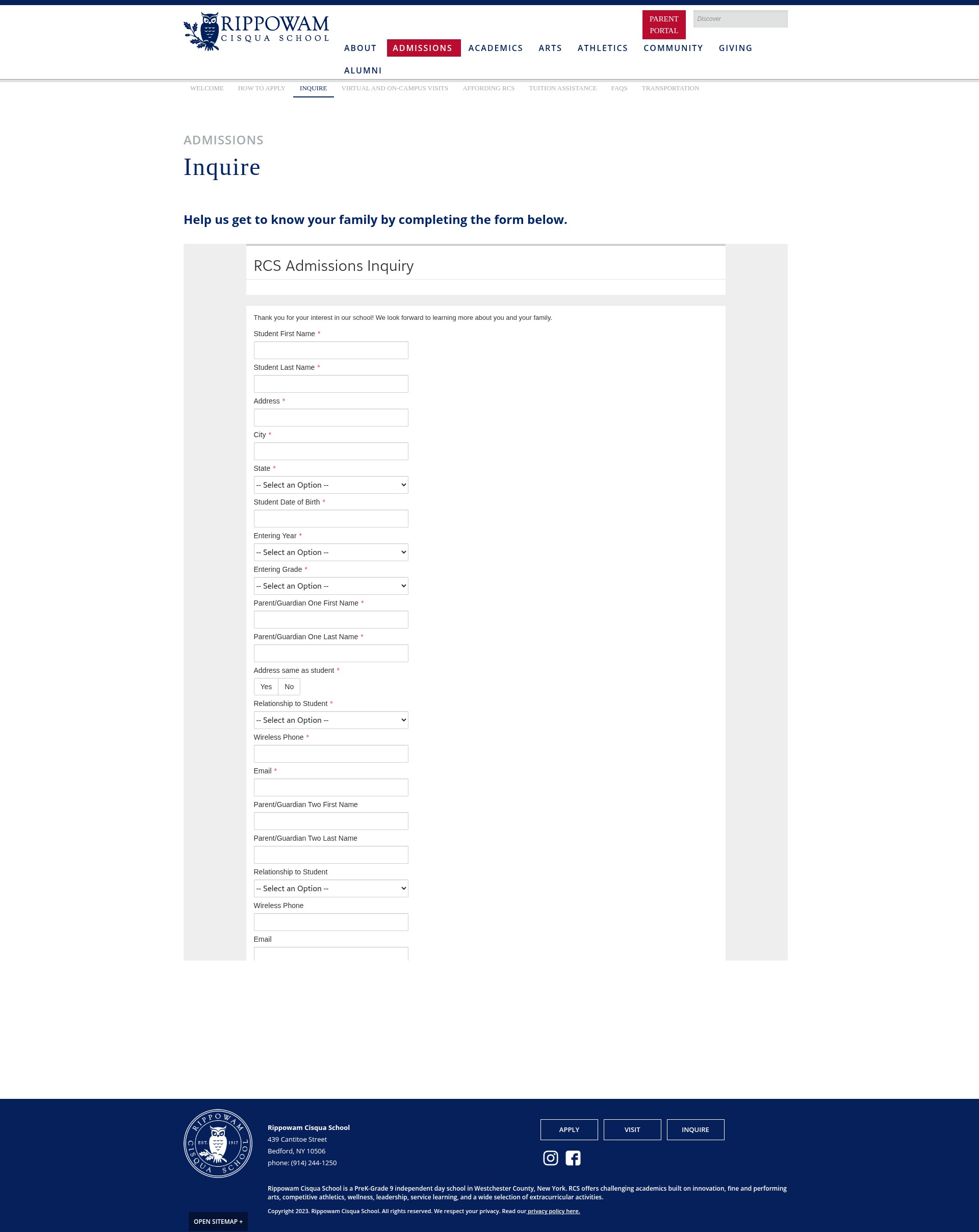 Landing Page