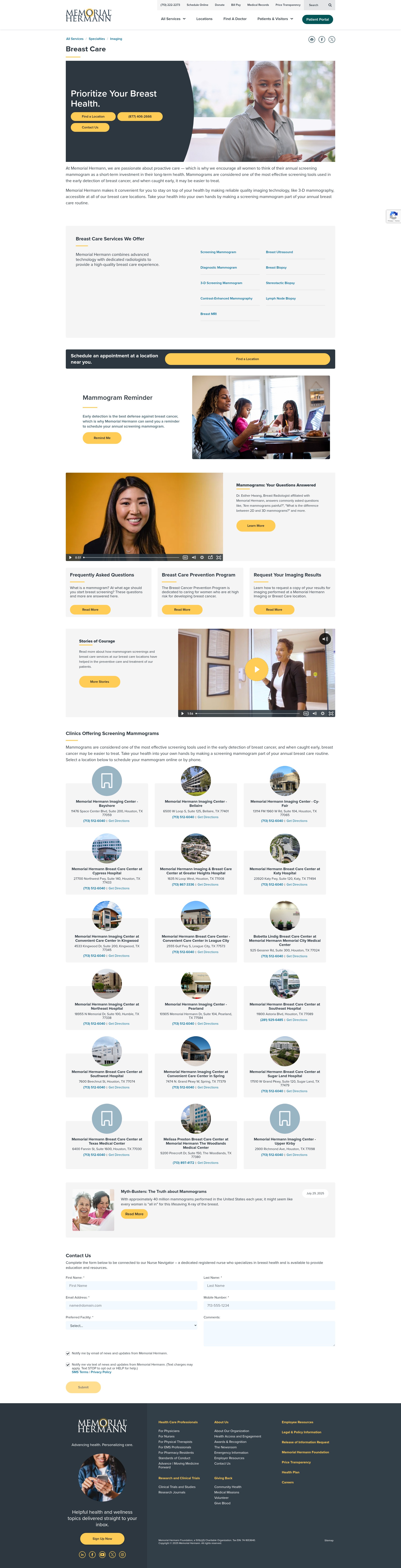 Landing Page