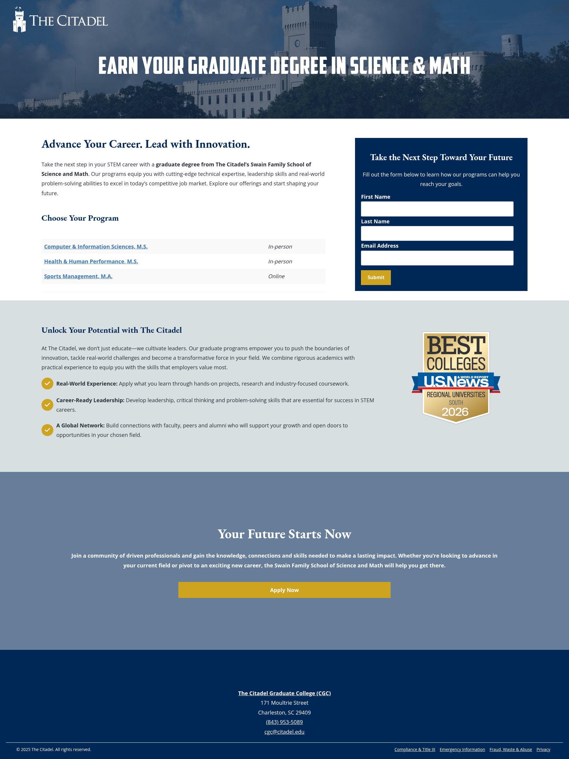 Landing Page