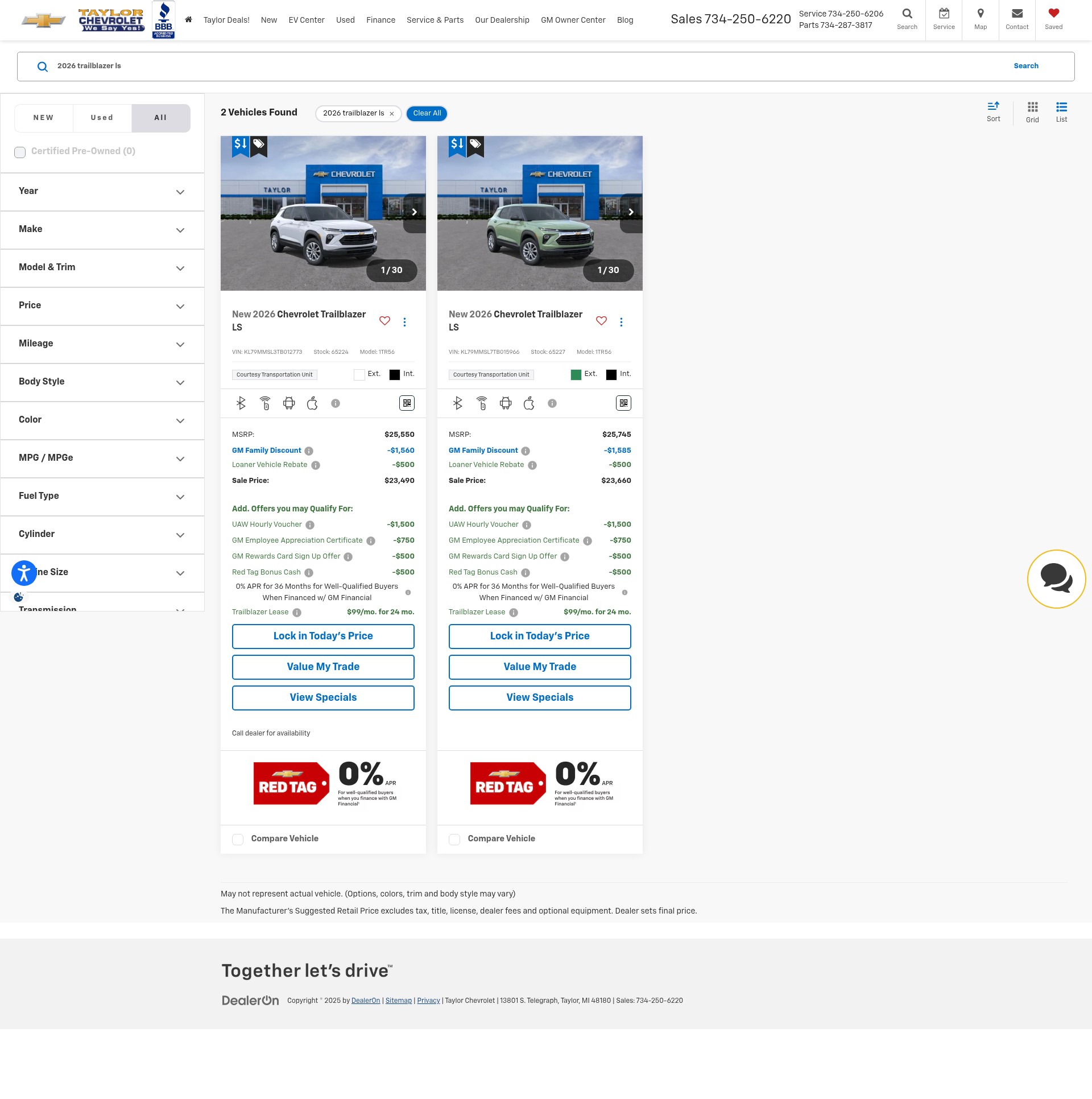 Landing Page