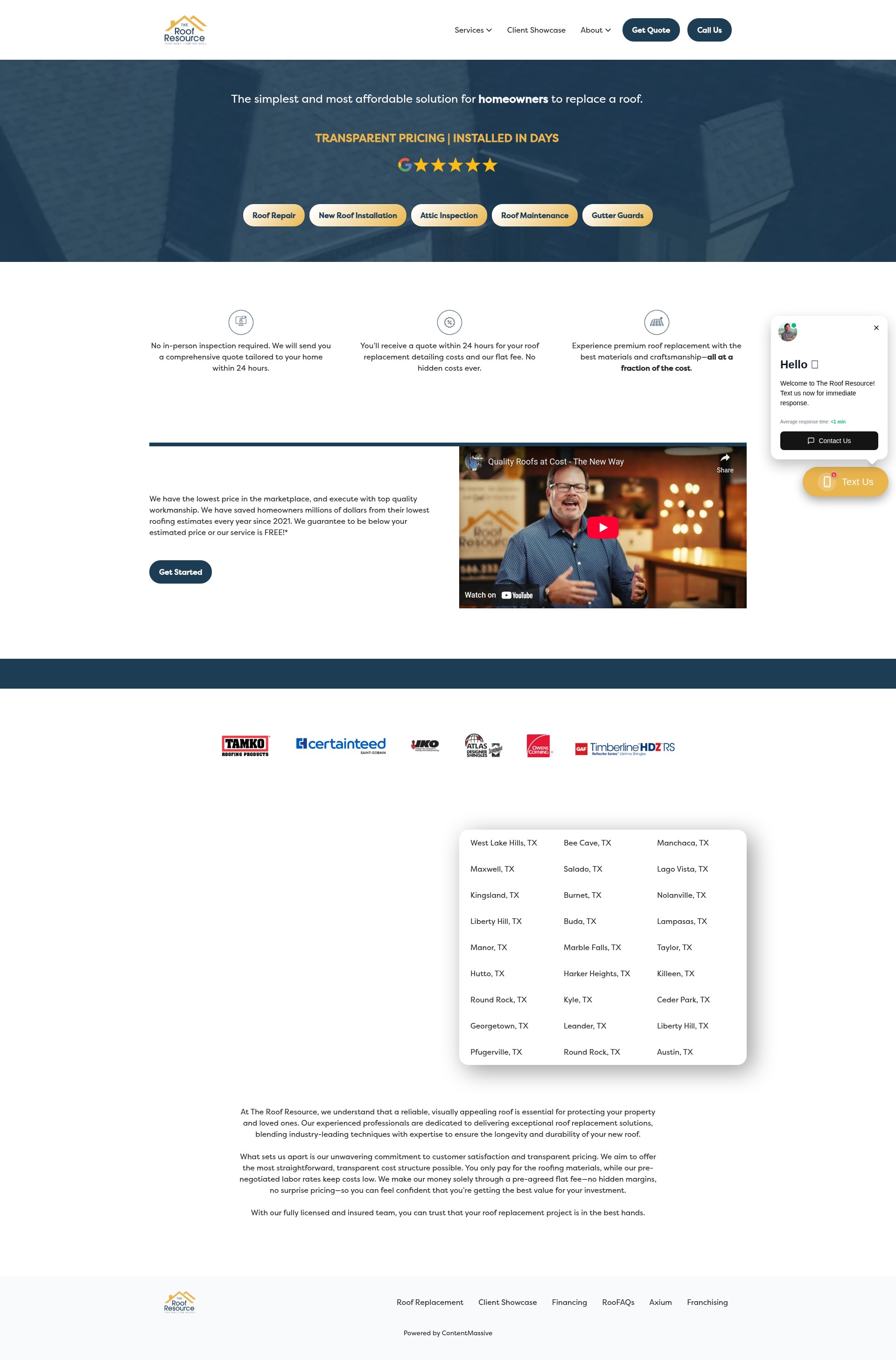 Landing Page