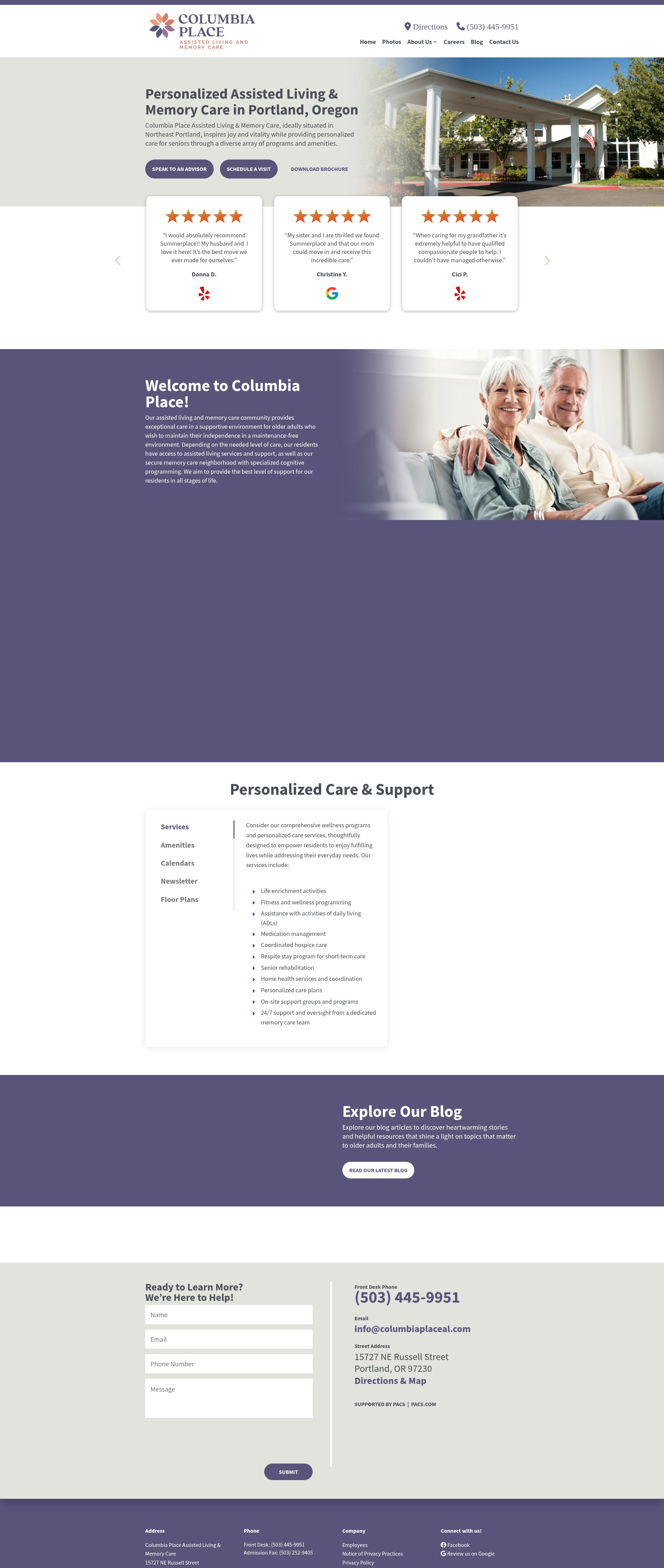 Landing Page